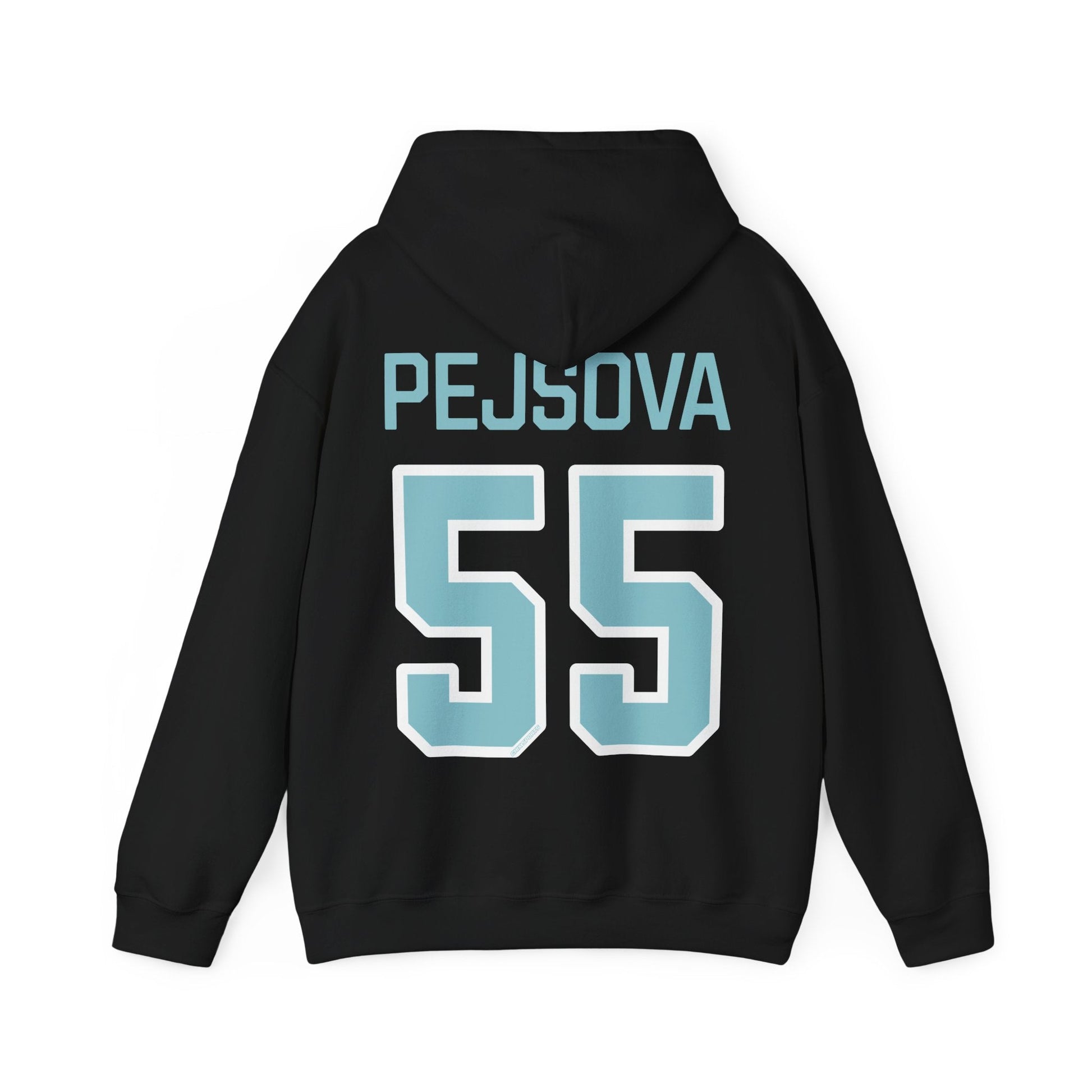 Daniela Pejsova 55 Heavy Fleet Hoodie - No Sleeve Print | Chix Sports
