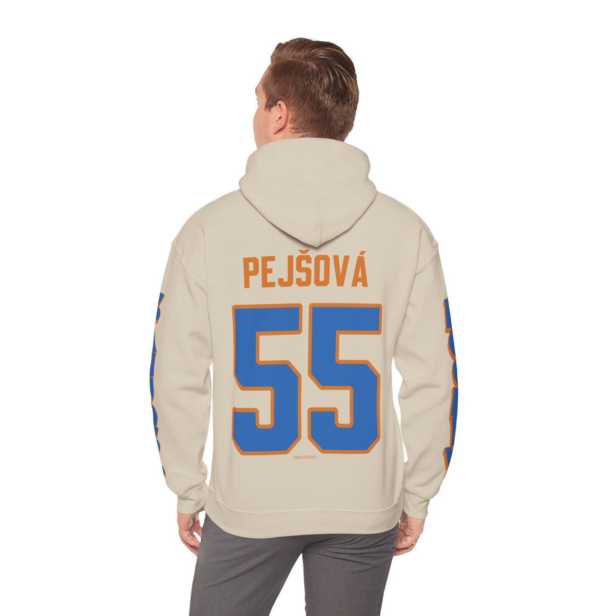 Daniela Pejšová San Jose Women's Hockey Unisex Hoodie in Royal | Chix Sports
