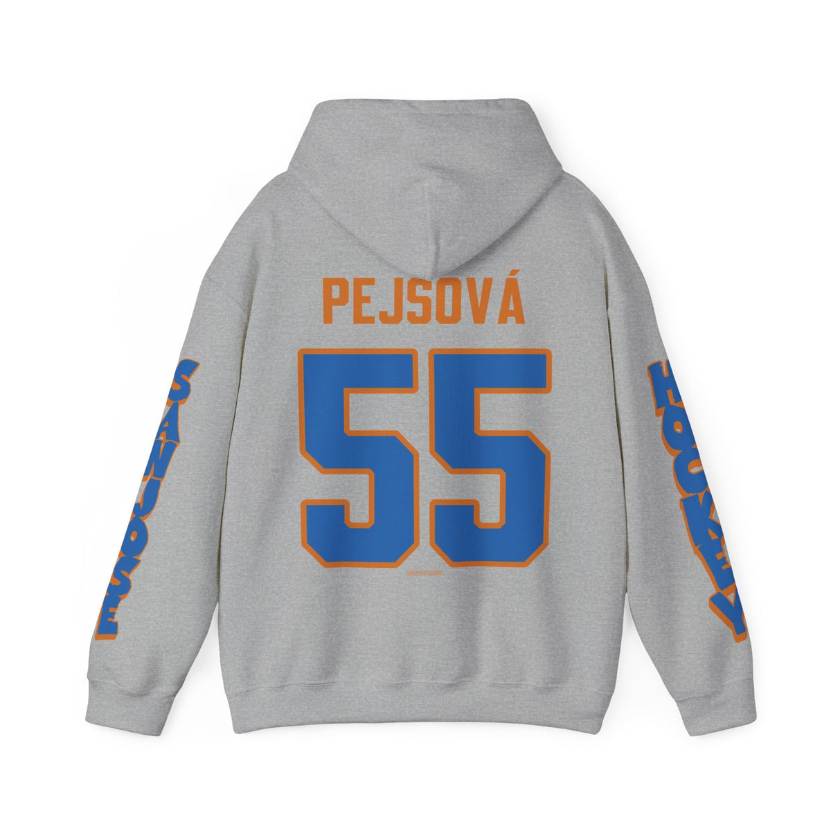 Daniela Pejšová San Jose Women's Hockey Unisex Hoodie in Sport Grey | Chix Sports