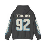 Danielle Serdachny Torrent Unisex Hoodie in Dark Heather | Chix Sports
