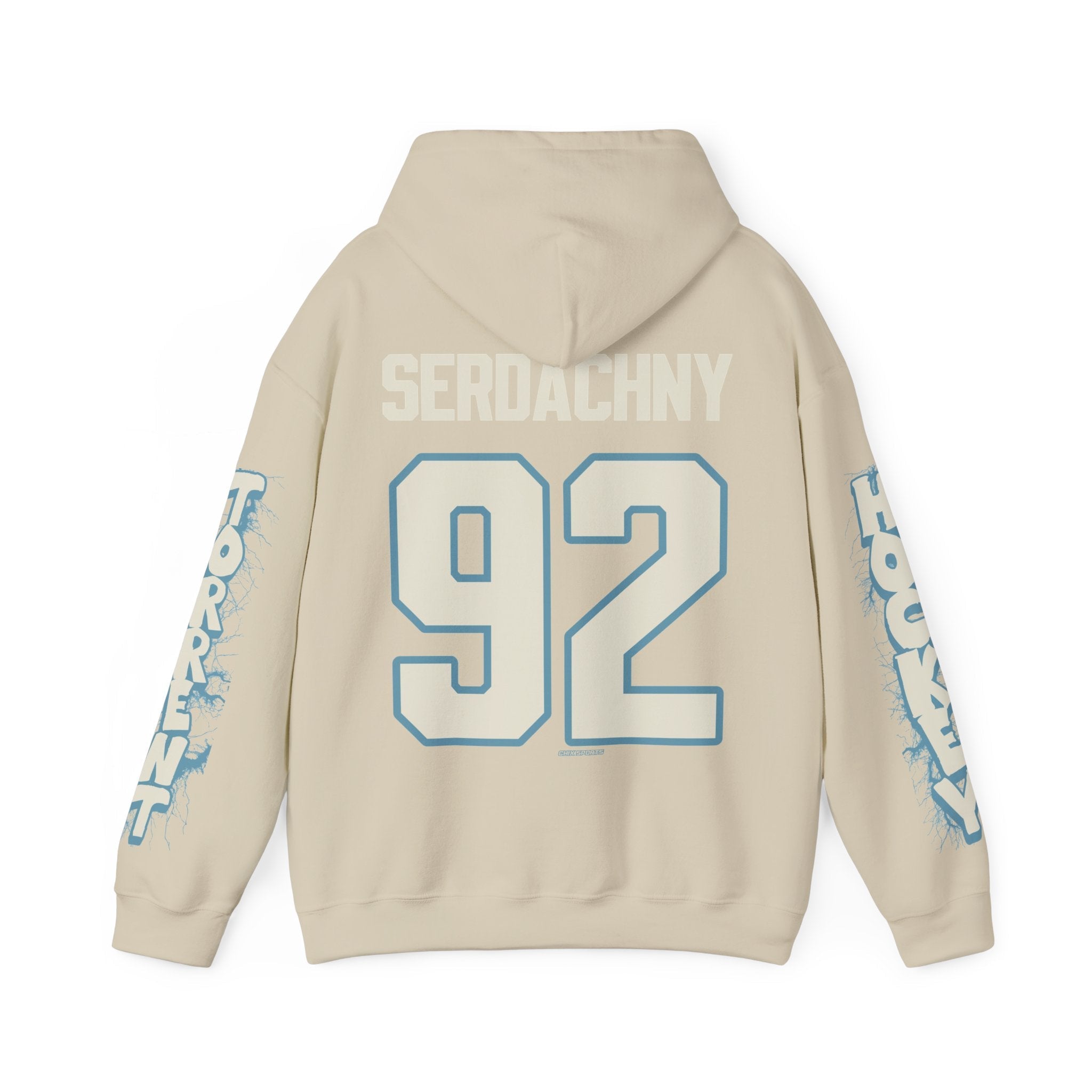 Danielle Serdachny Torrent Unisex Hoodie in Sand | Chix Sports