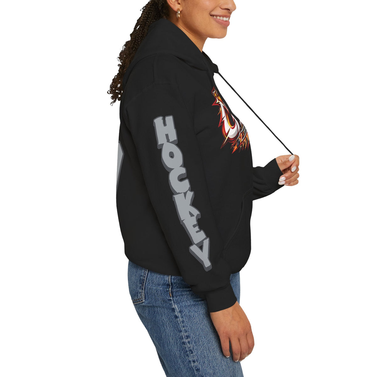 Dara Greig Charge Unisex Power Hoodie in Gold | Chix Sports