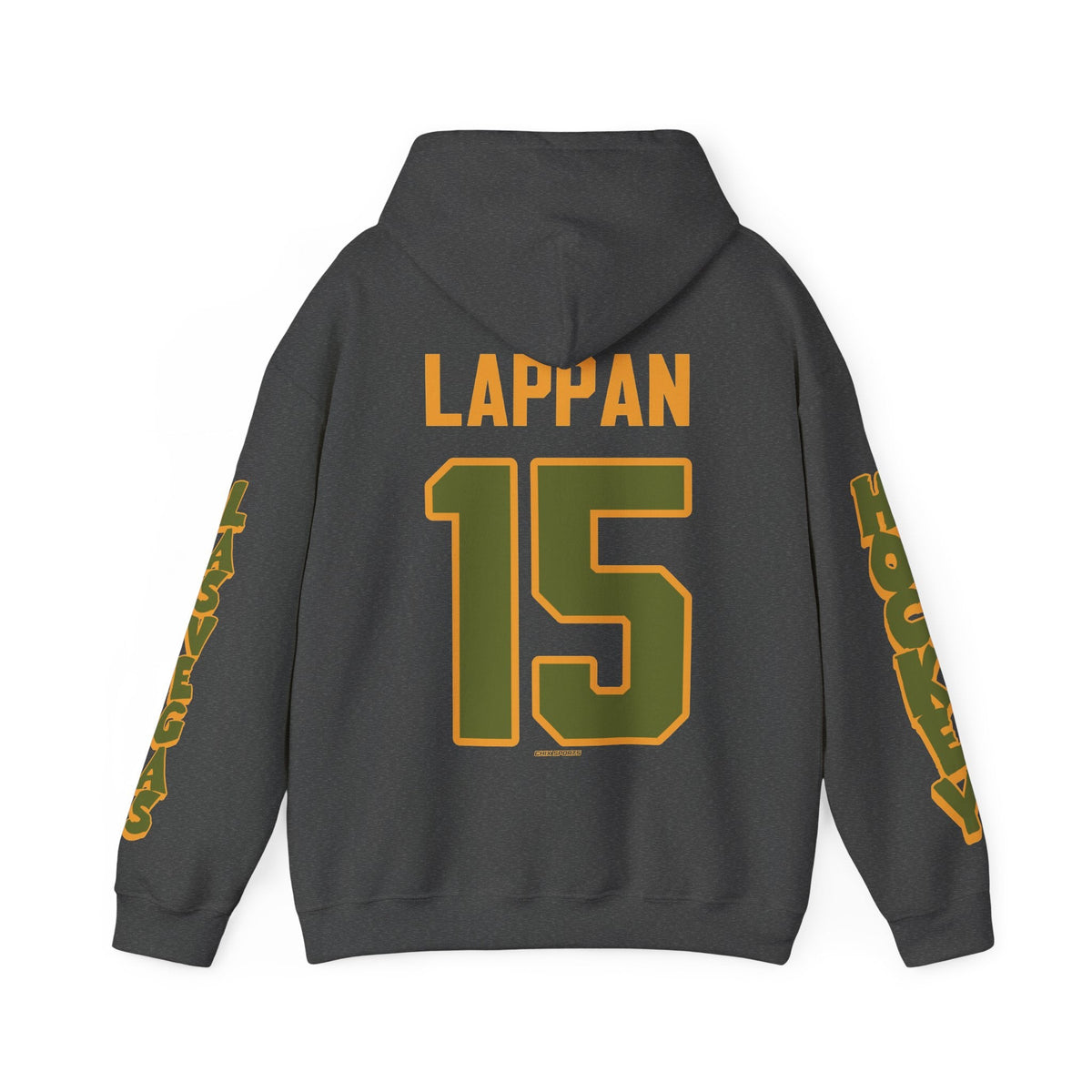 Darcie Lappan Las Vegas Women's Hockey Unisex Hoodie in Dark Heather | Chix Sports