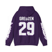 Daria Gredzen Frost Unisex Hoodie in Purple | Chix Sports