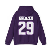 Daria Gredzen Frost Unisex Hoodie in Purple | Chix Sports