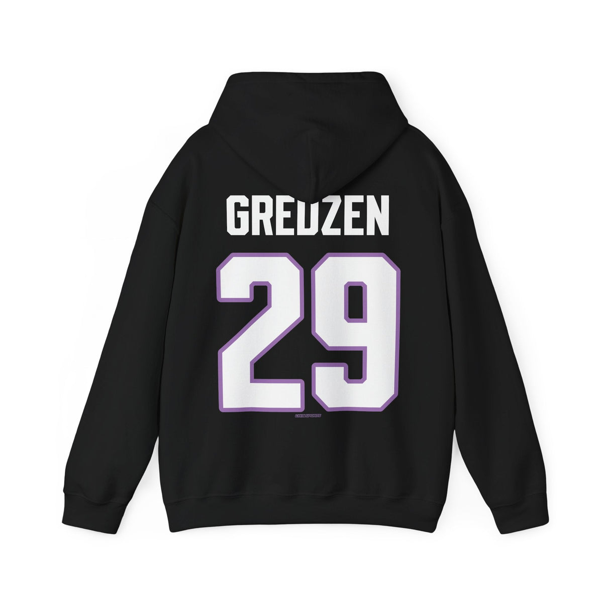 Daria Gredzen Frost Unisex Hoodie in Black | Chix Sports