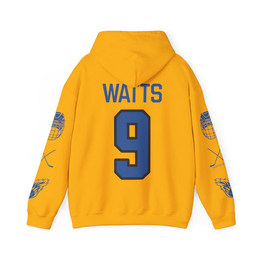 Daryl Watts 9 Sceptres Hockey Heavy Hoodie | Chix Sports