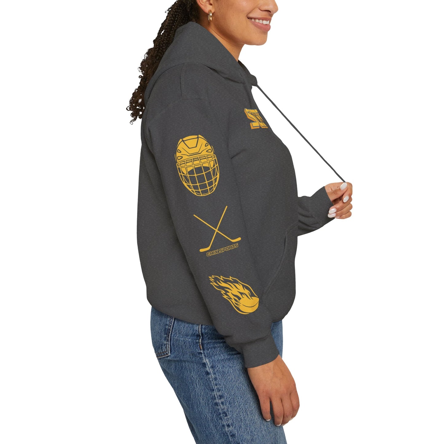 Daryl Watts Sceptres Unisex Heavy Hoodie | Chix Sports