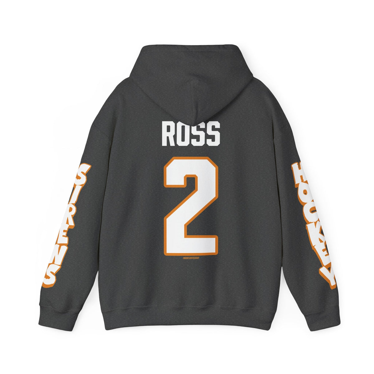 Dayle Ross Sirens Unisex Hoodie in Dark Heather | Chix Sports