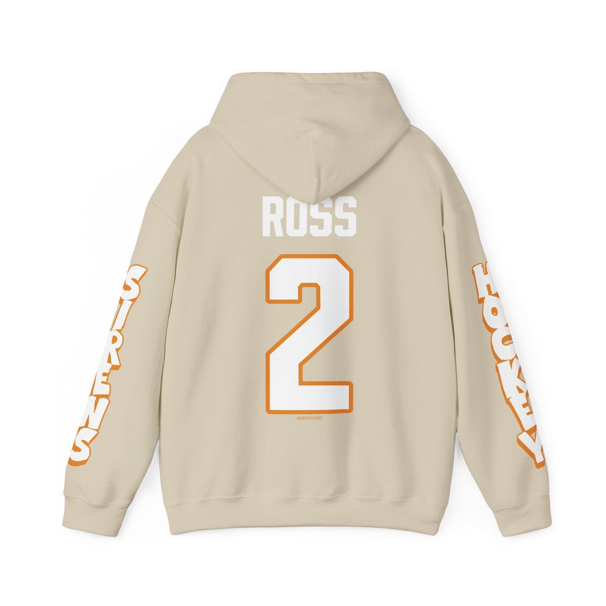 Dayle Ross Sirens Unisex Hoodie in Sand | Chix Sports