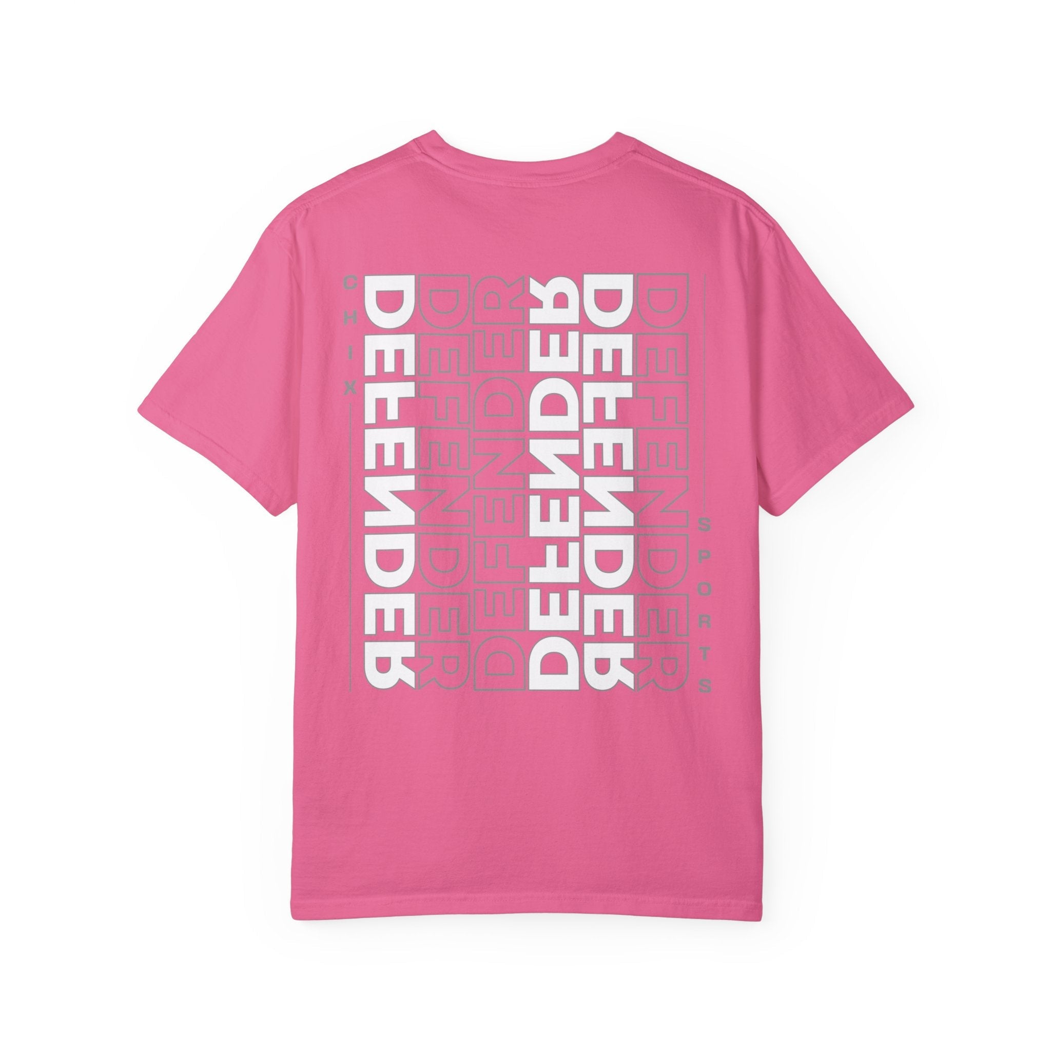 Defender Player Position Garment - Dyed T-shirt Vertical | Chix Sports