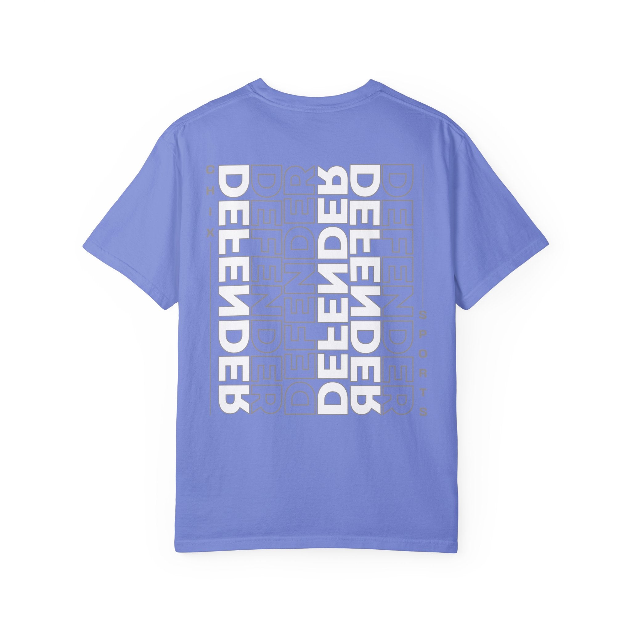 Defender Player Position Garment - Dyed T-shirt Vertical | Chix Sports