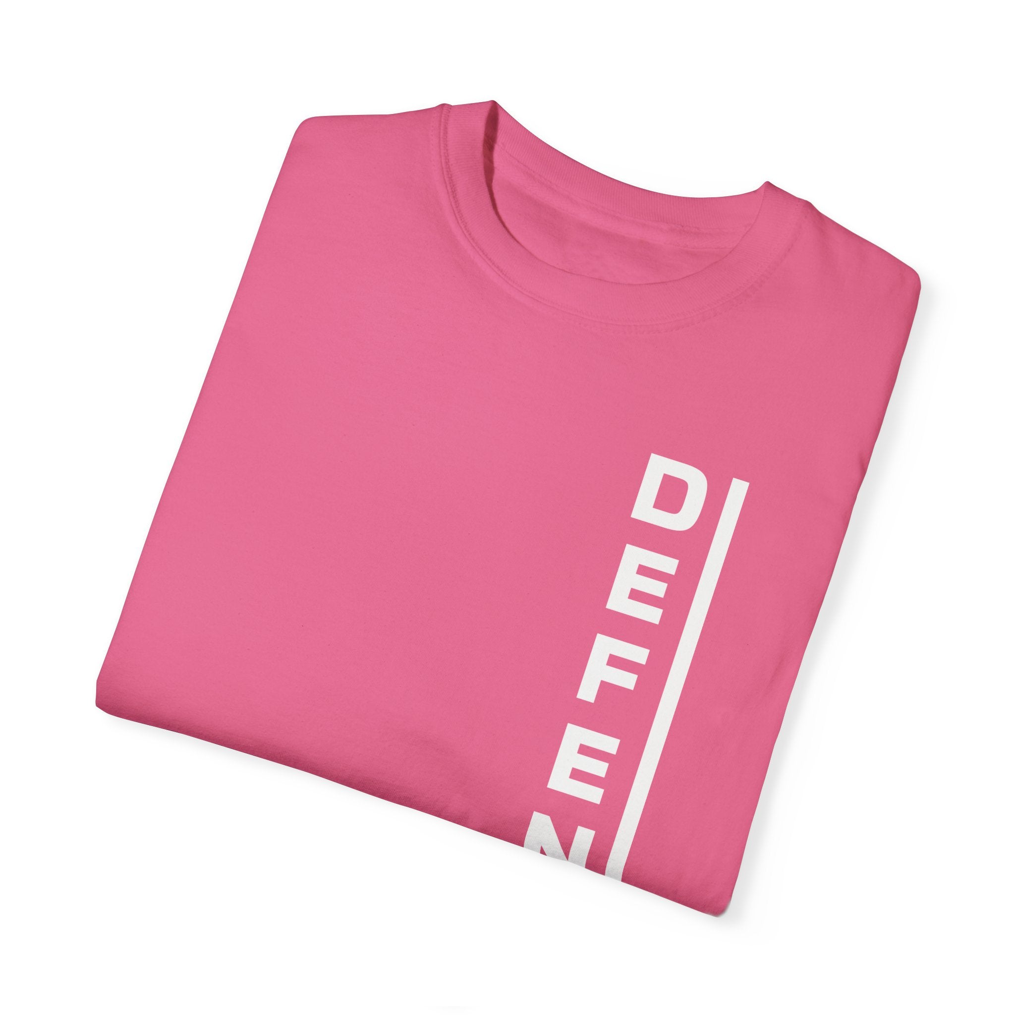Defender Player Position Garment - Dyed T-shirt Vertical | Chix Sports