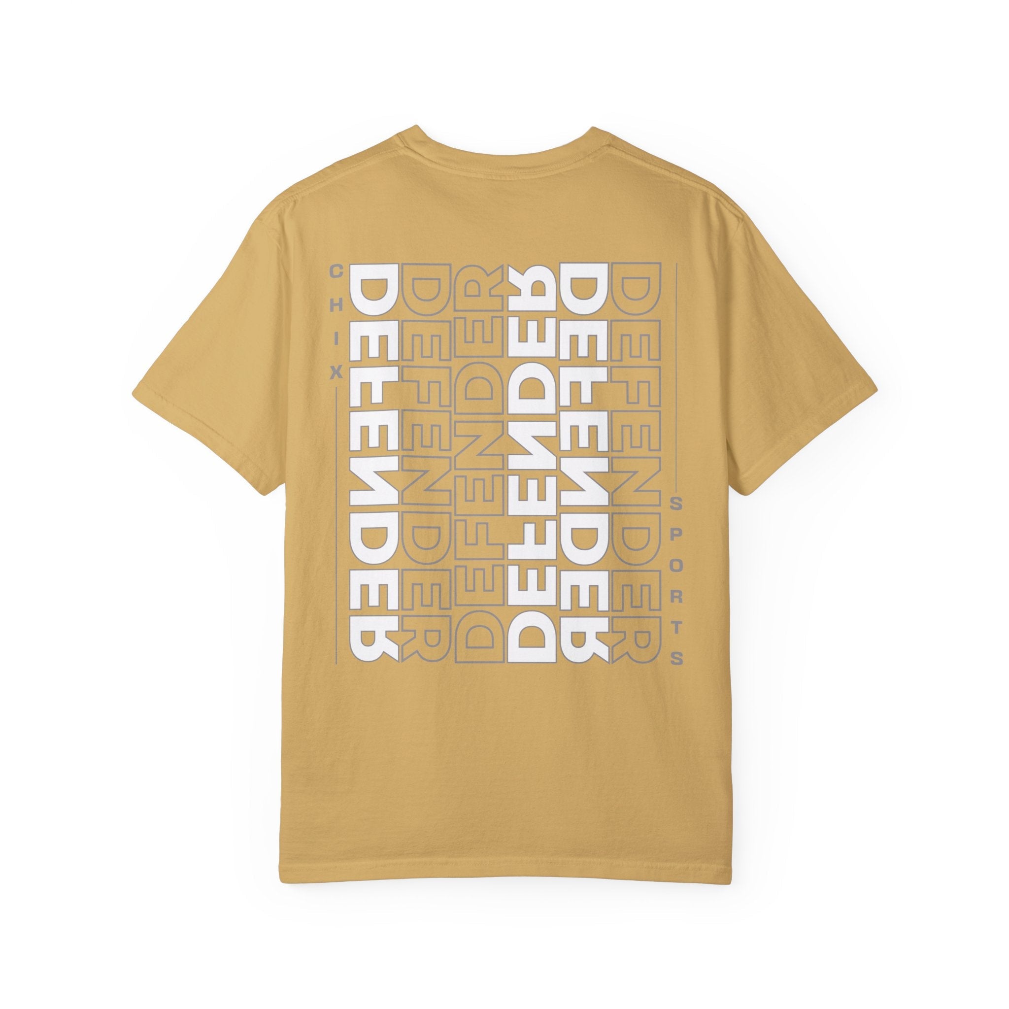Defender Player Position Garment - Dyed T-shirt Vertical | Chix Sports