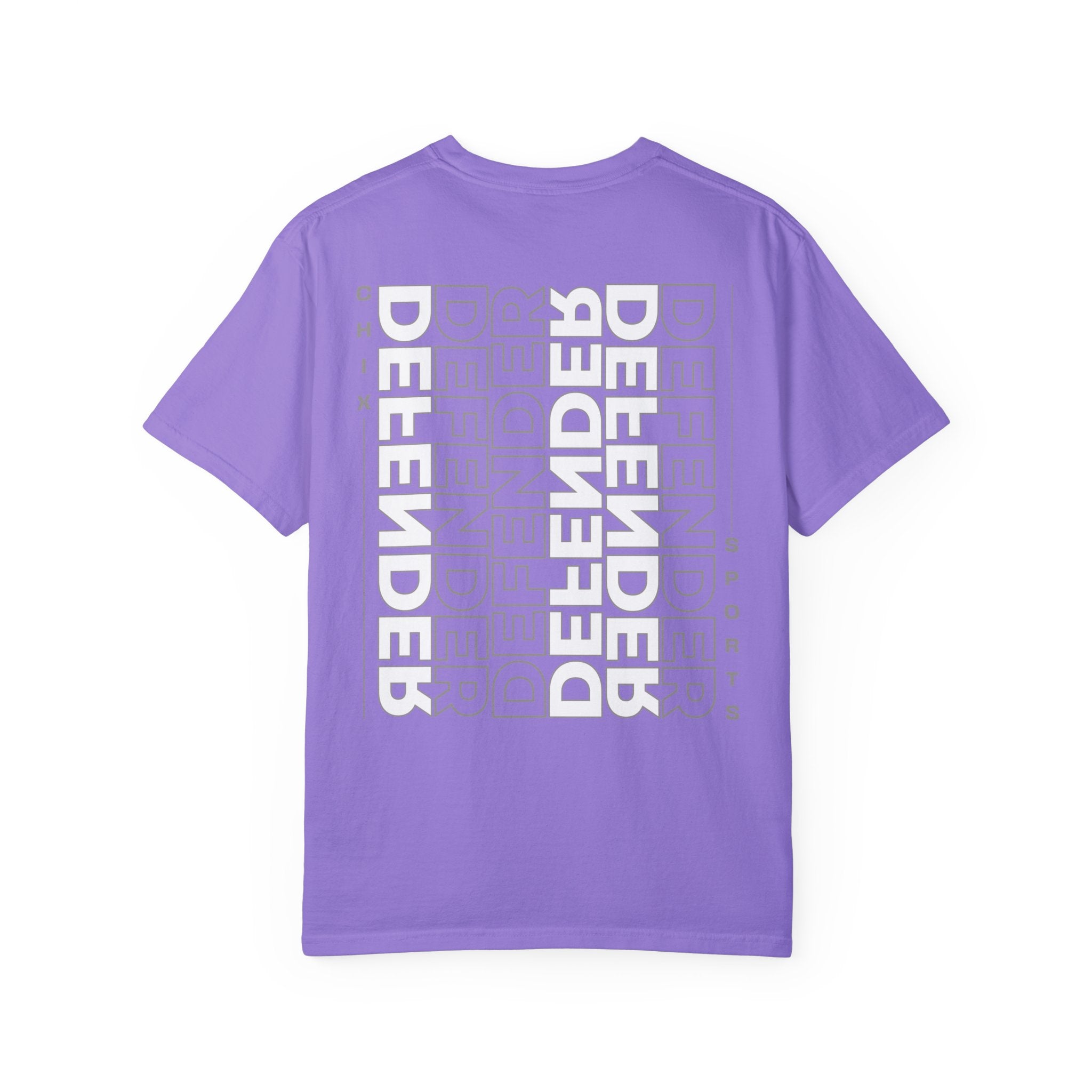 Defender Player Position Garment - Dyed T-shirt Vertical | Chix Sports