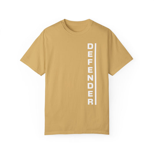 Defender Player Position Garment - Dyed T-shirt Vertical | Chix Sports