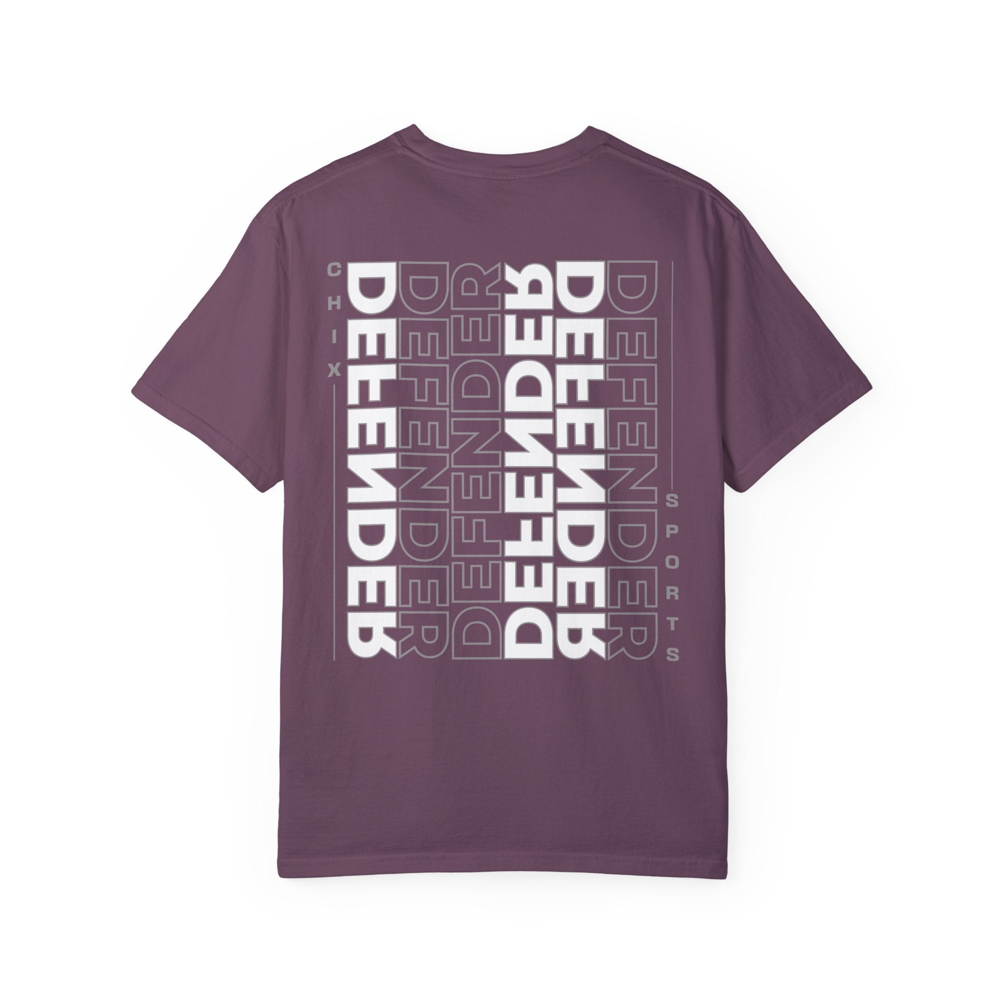 Defender Player Position Garment - Dyed T-shirt Vertical | Chix Sports