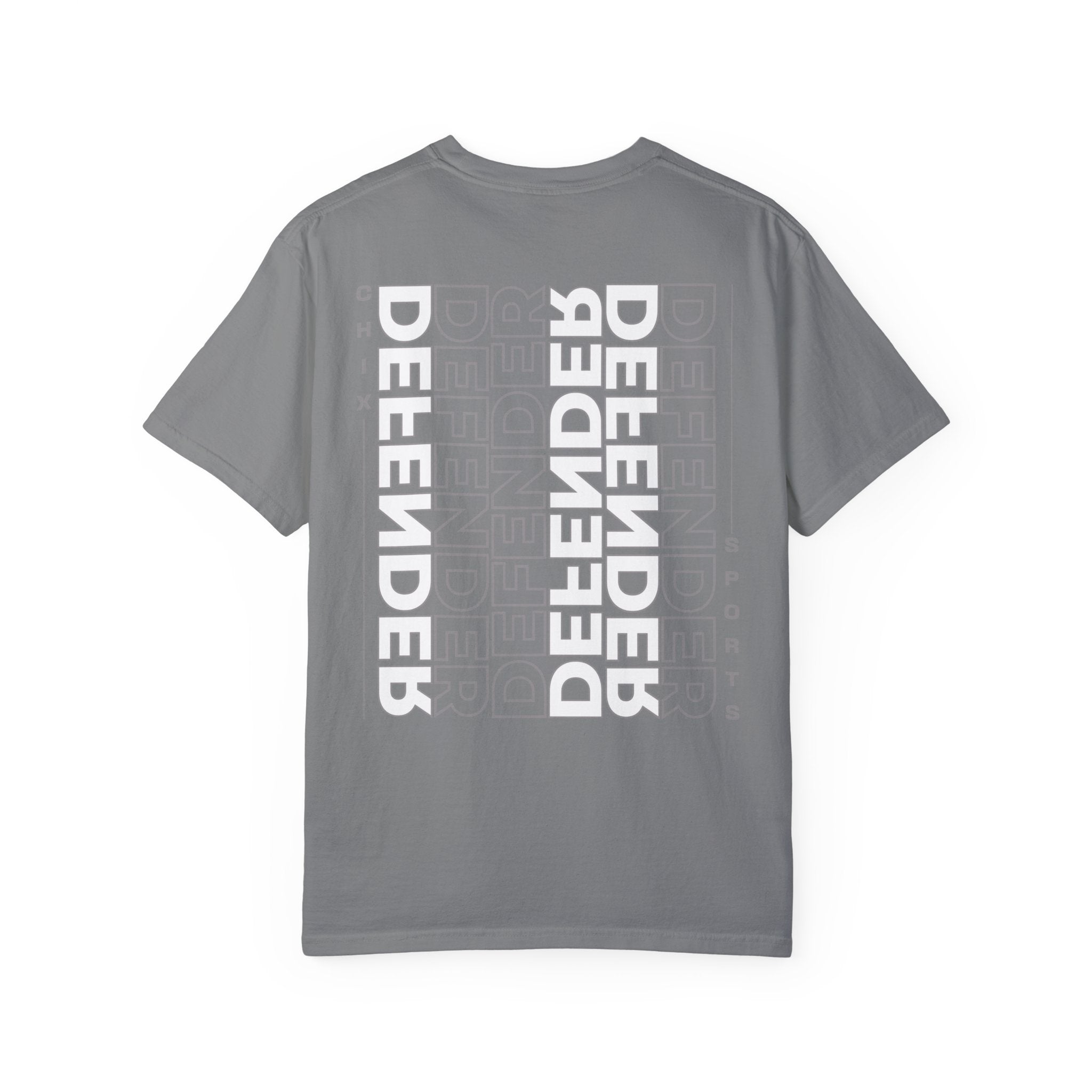 Defender Player Position Garment - Dyed T-shirt Vertical | Chix Sports
