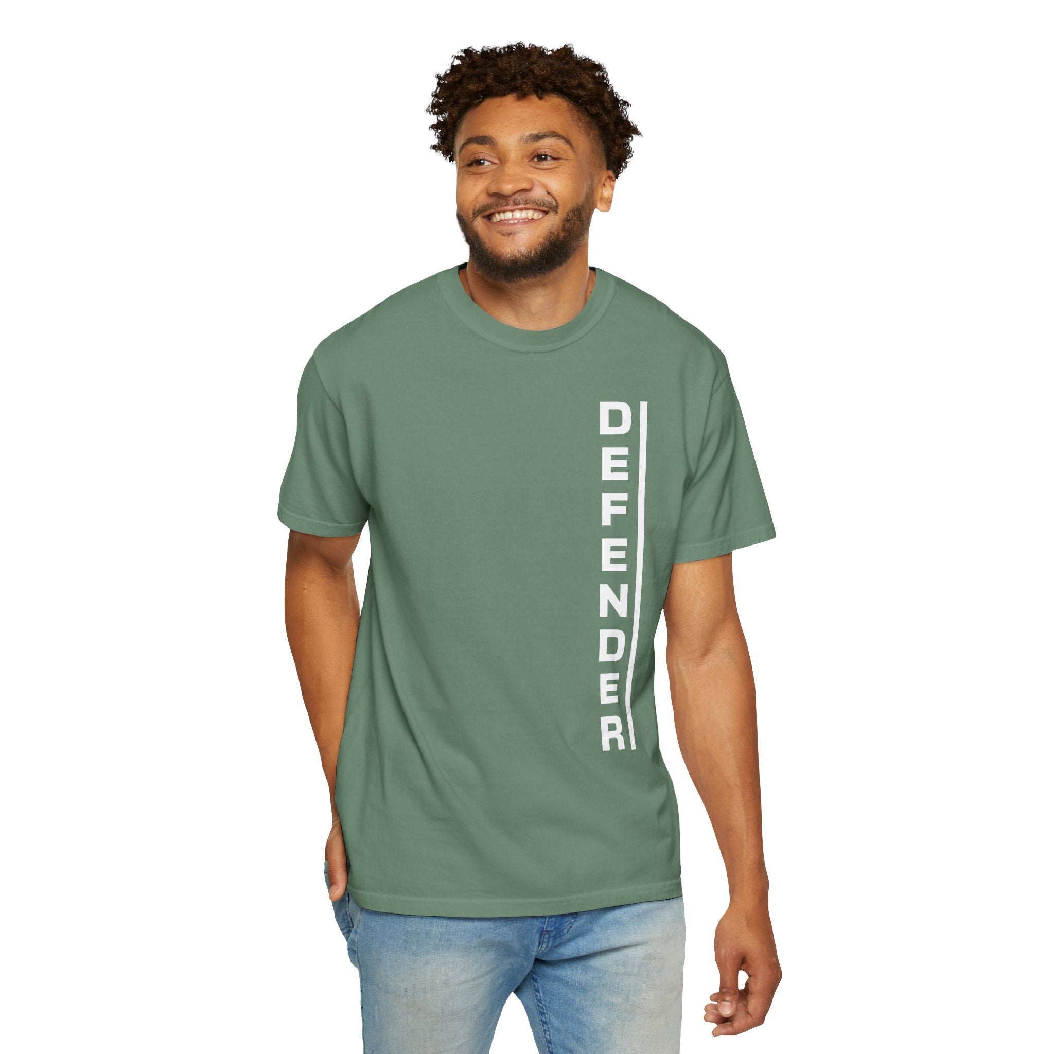 Defender Player Position Garment - Dyed T-shirt Vertical | Chix Sports