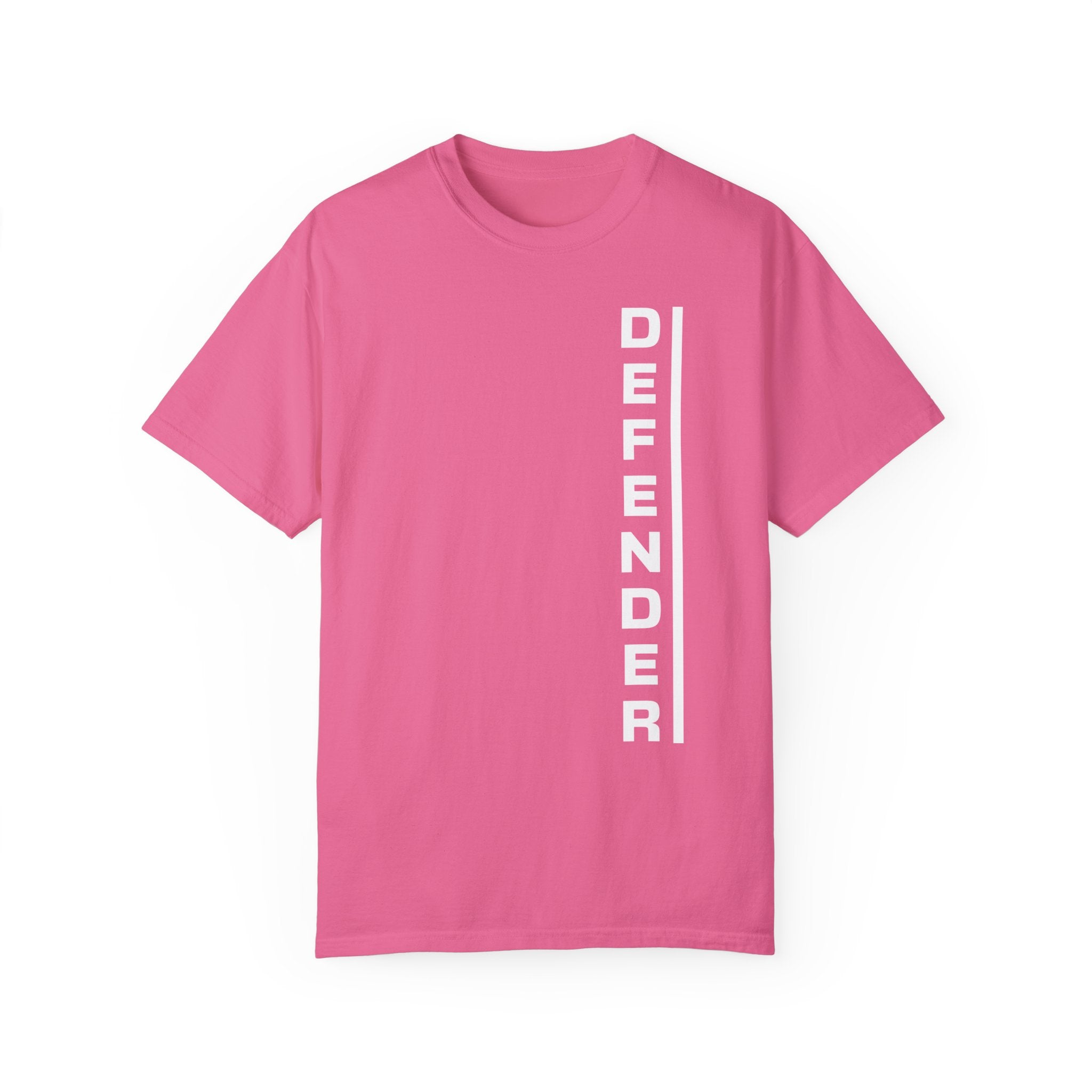 Defender Player Position Garment - Dyed T-shirt Vertical | Chix Sports