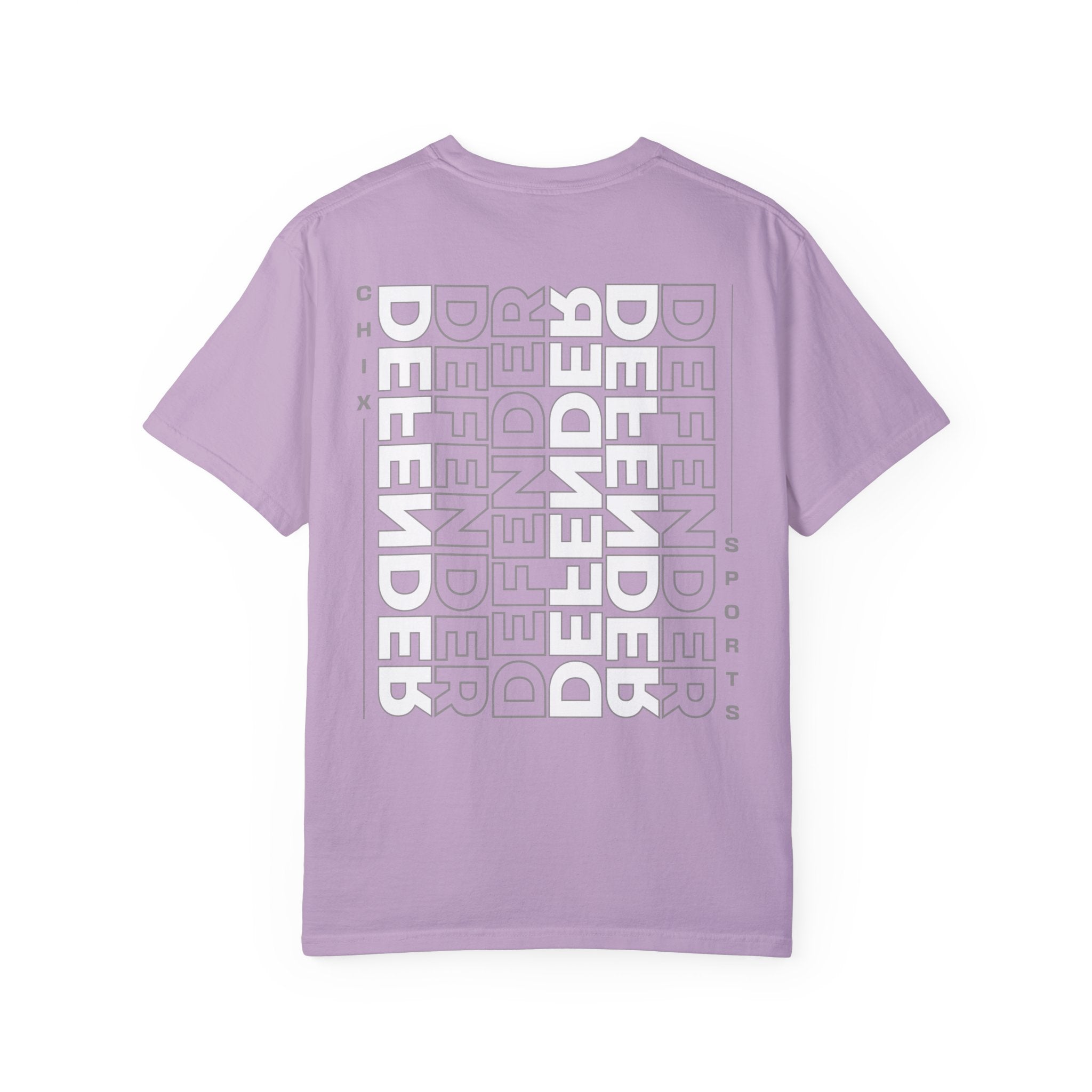 Defender Player Position Garment - Dyed T-shirt Vertical | Chix Sports