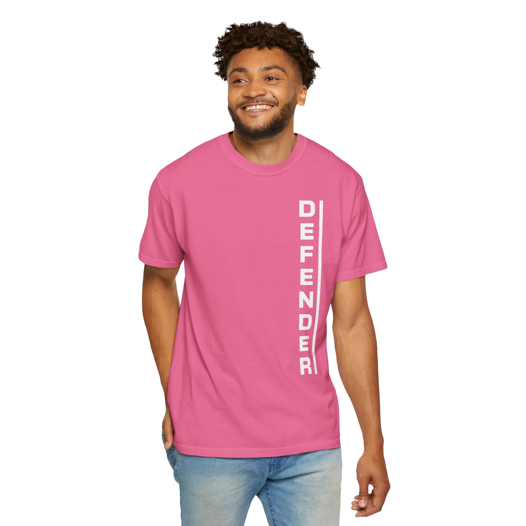 Defender Player Position Garment - Dyed T-shirt Vertical | Chix Sports