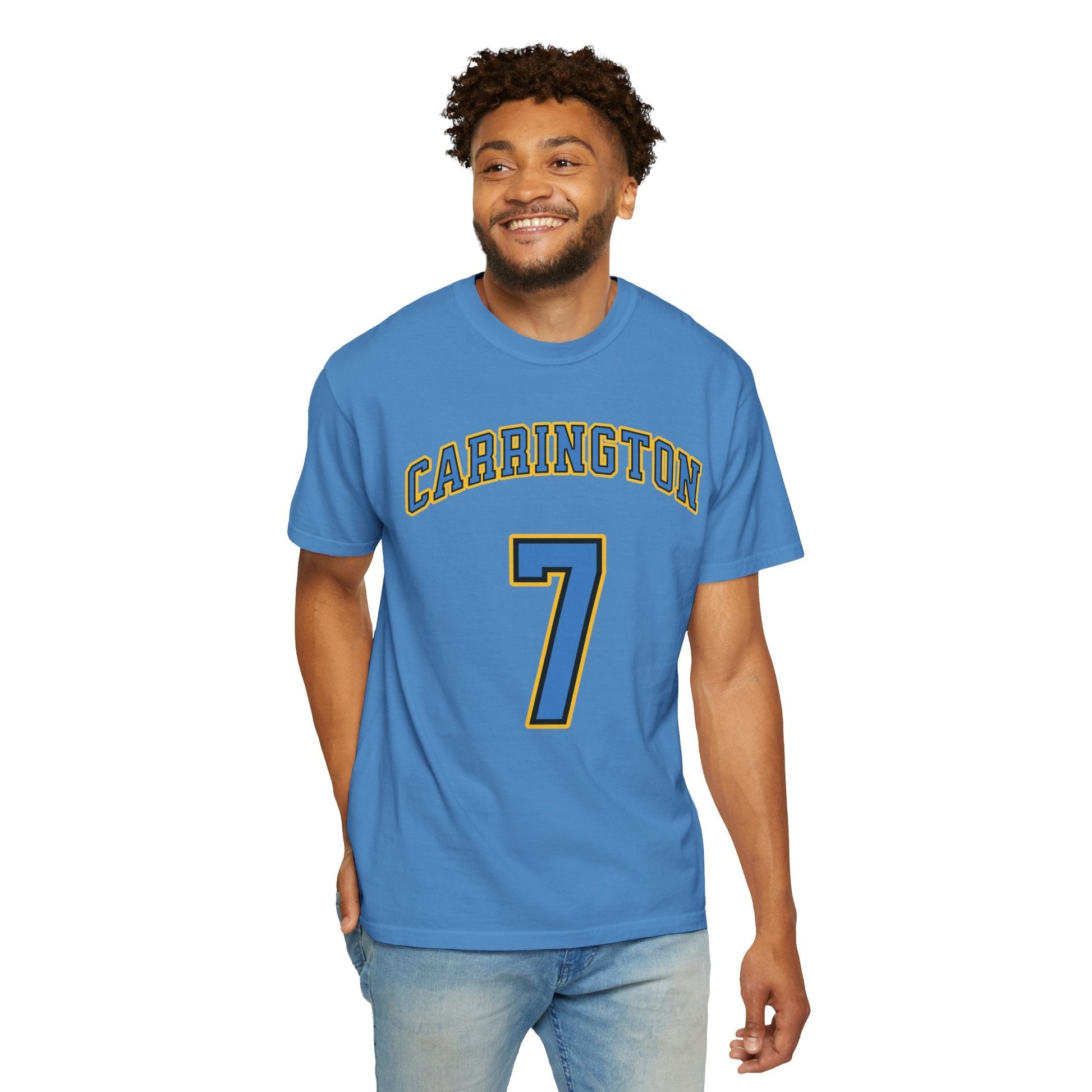 DiJonai Carrington Premium Sky Shirt | Chix Sports