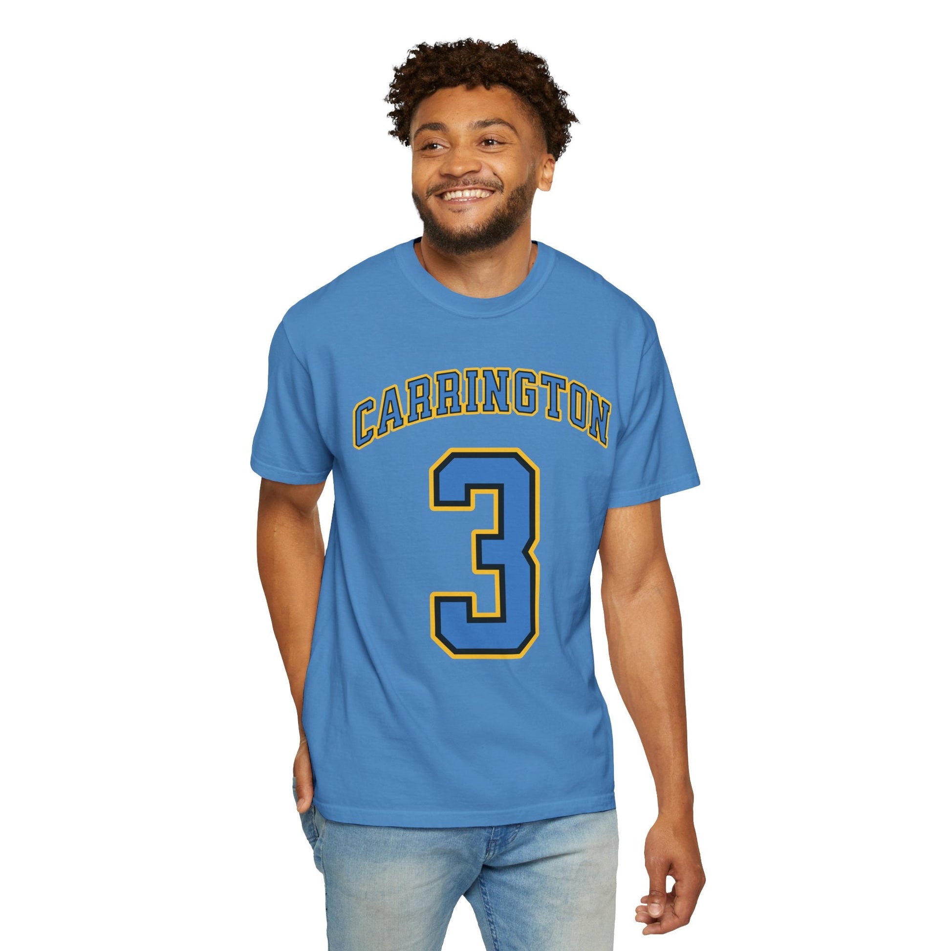 DiJonai Carrington Premium Sky Shirt | Chix Sports