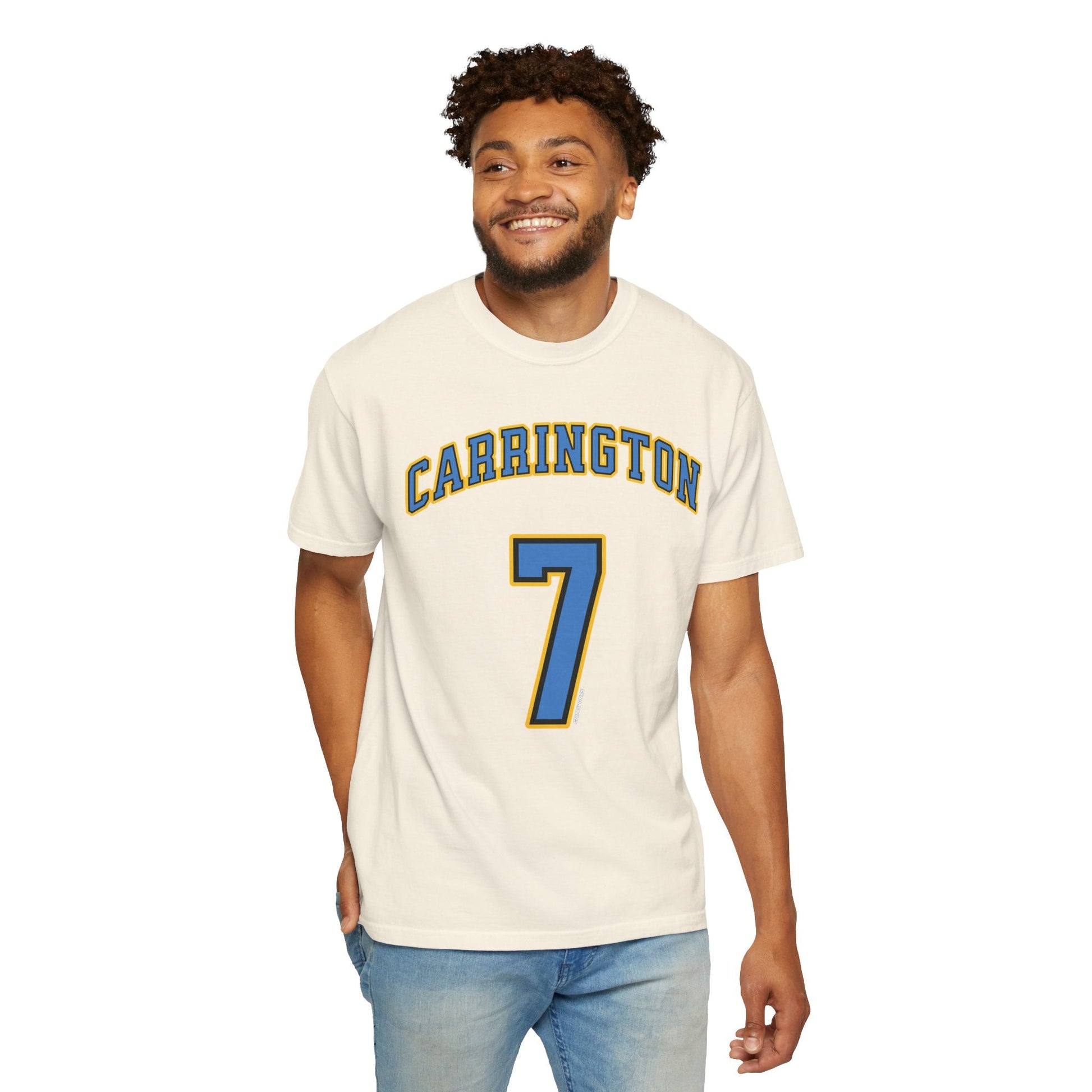 DiJonai Carrington Premium Sky Shirt | Chix Sports