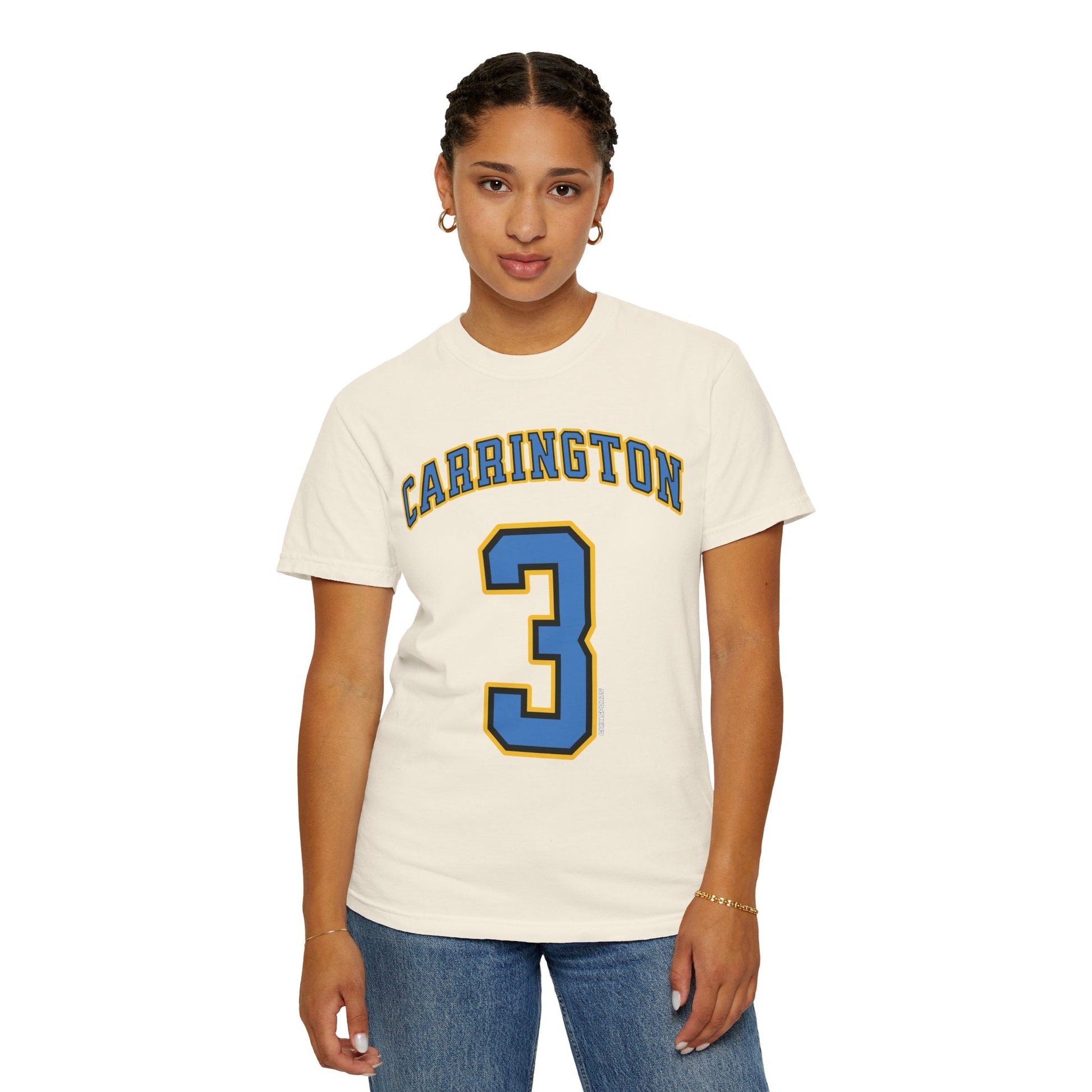 DiJonai Carrington Premium Sky Shirt | Chix Sports