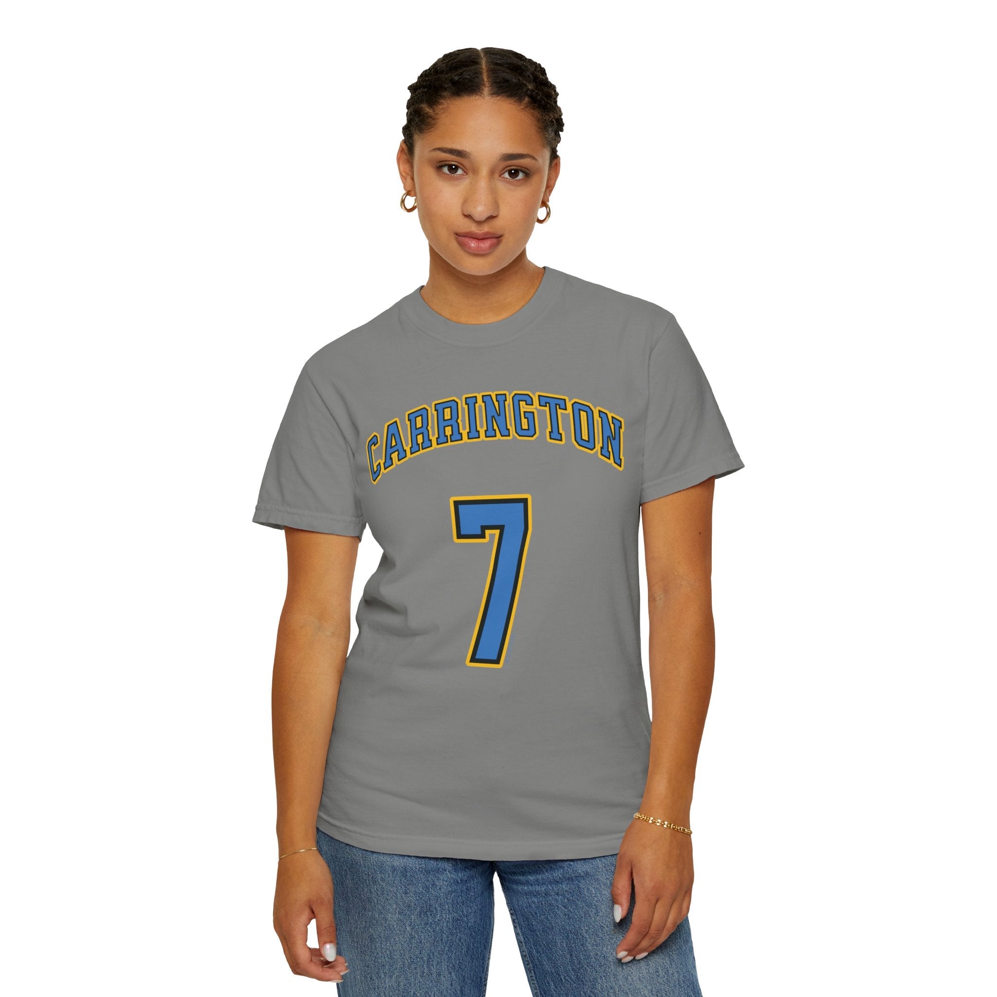 DiJonai Carrington Premium Sky Shirt | Chix Sports
