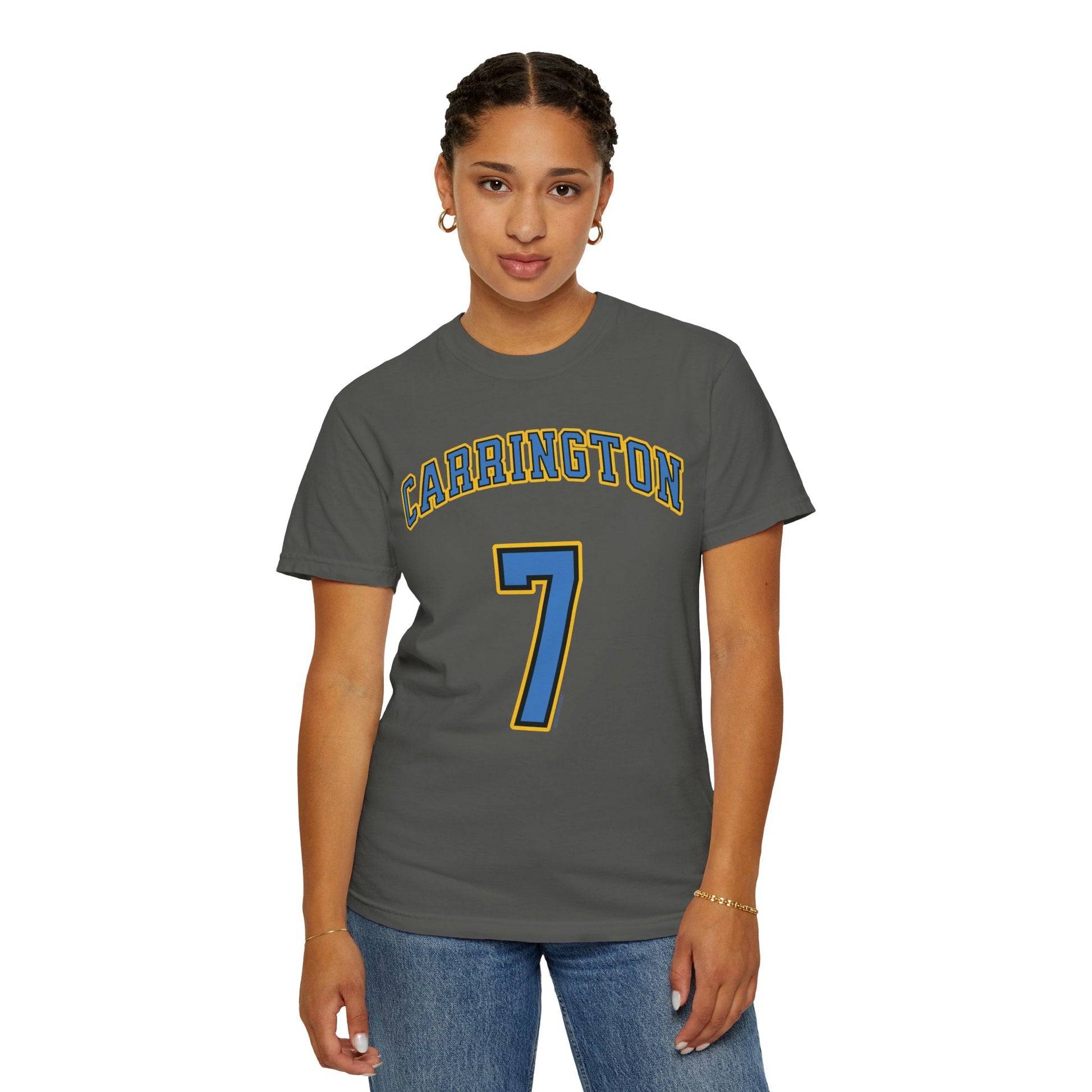 DiJonai Carrington Premium Sky Shirt | Chix Sports