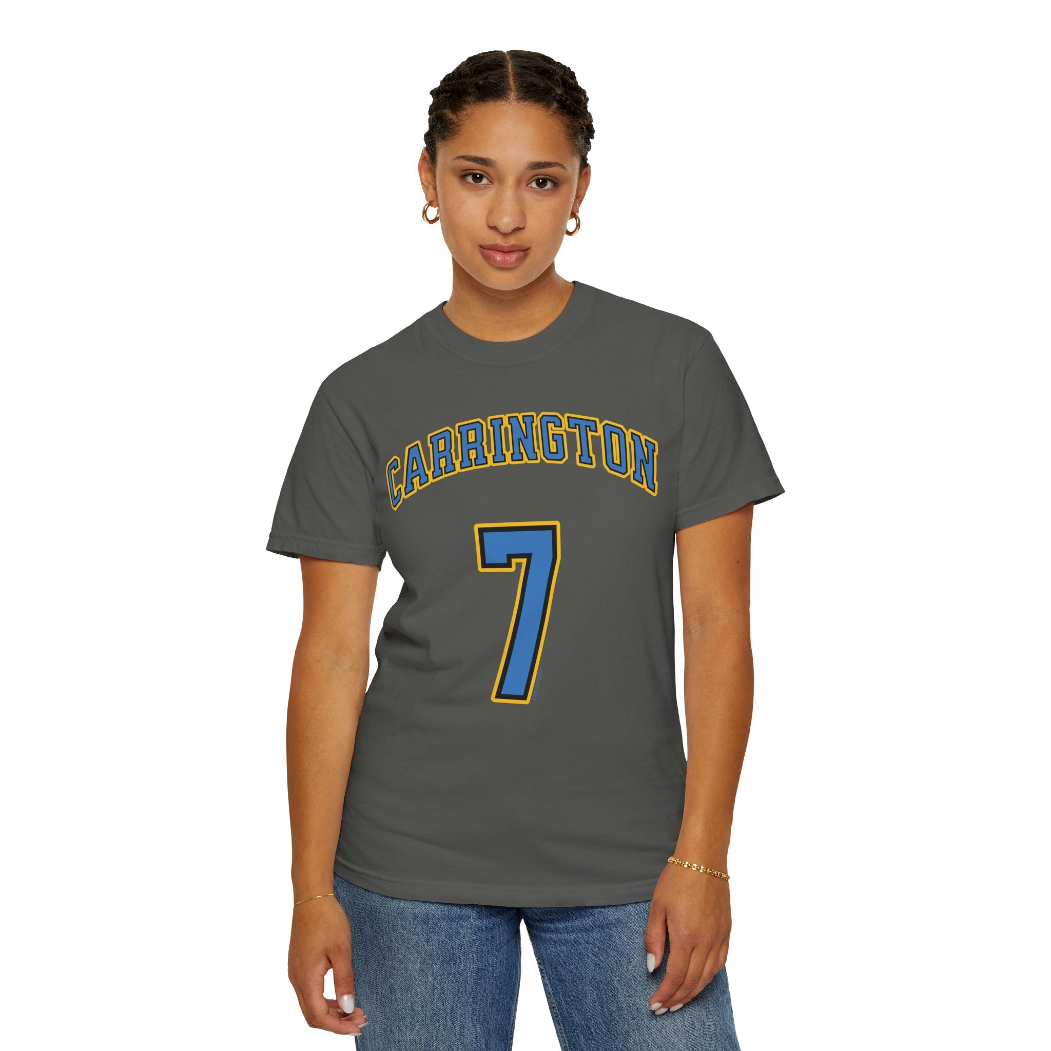DiJonai Carrington Premium Sky Shirt | Chix Sports