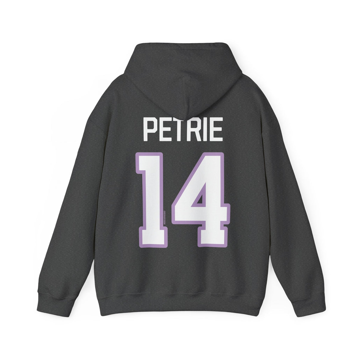 Dominique Petrie Frost Unisex Hoodie in Dark Heather | Chix Sports