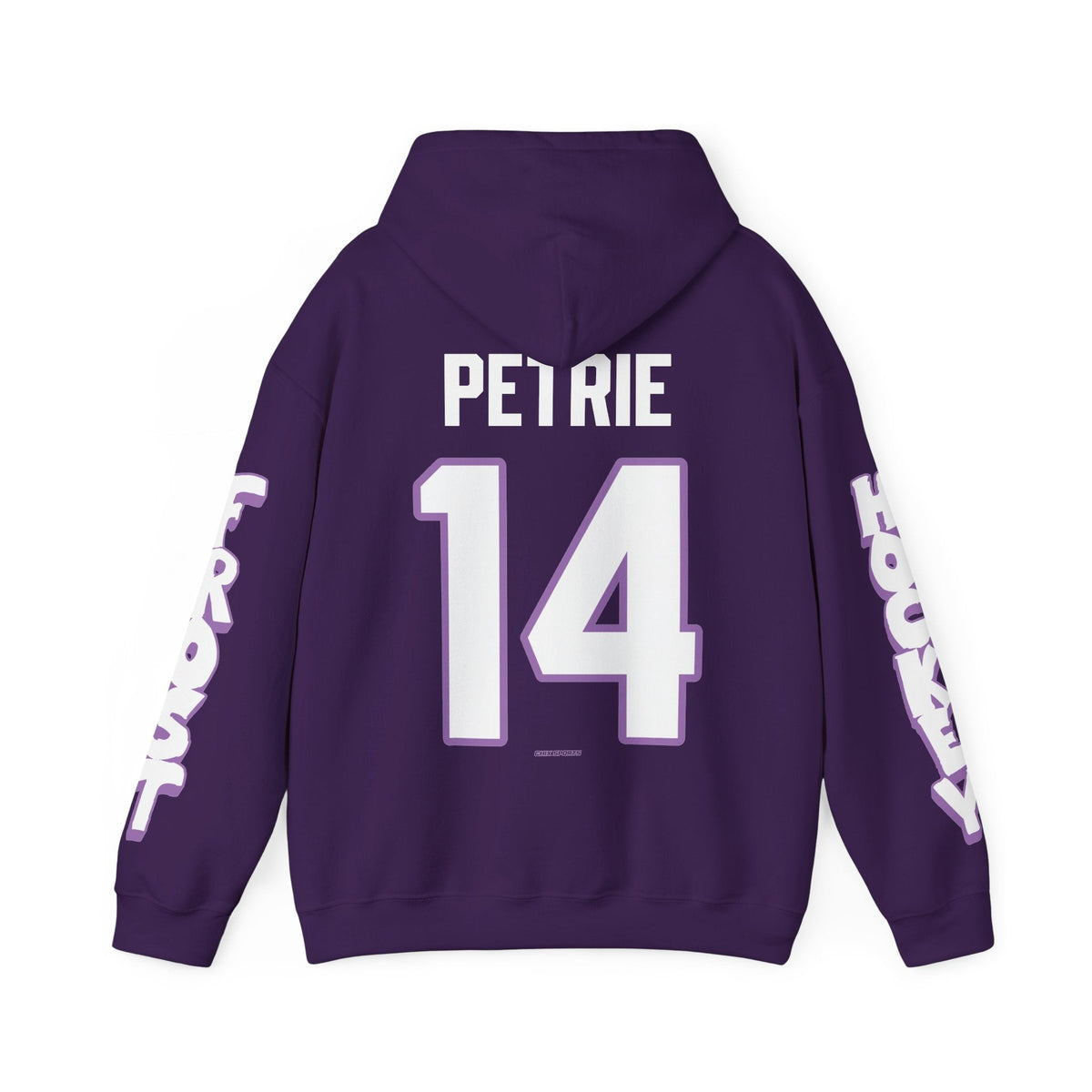 Dominique Petrie Frost Unisex Hoodie in Purple | Chix Sports