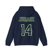 Dorka Juhasz Lynx Unisex Jersey Hoodie in Navy | Chix Sports