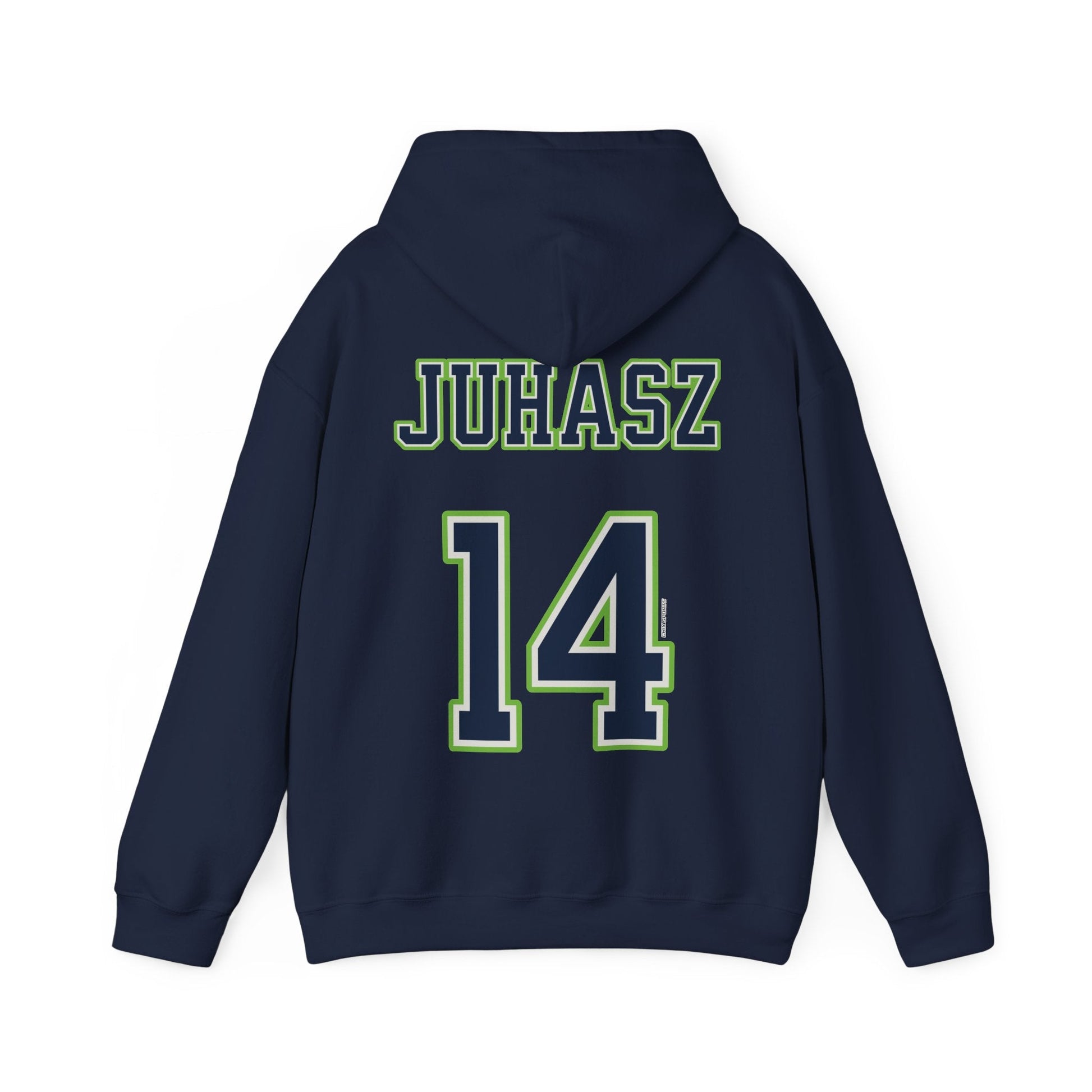 Dorka Juhasz Lynx Unisex Jersey Hoodie in Navy | Chix Sports