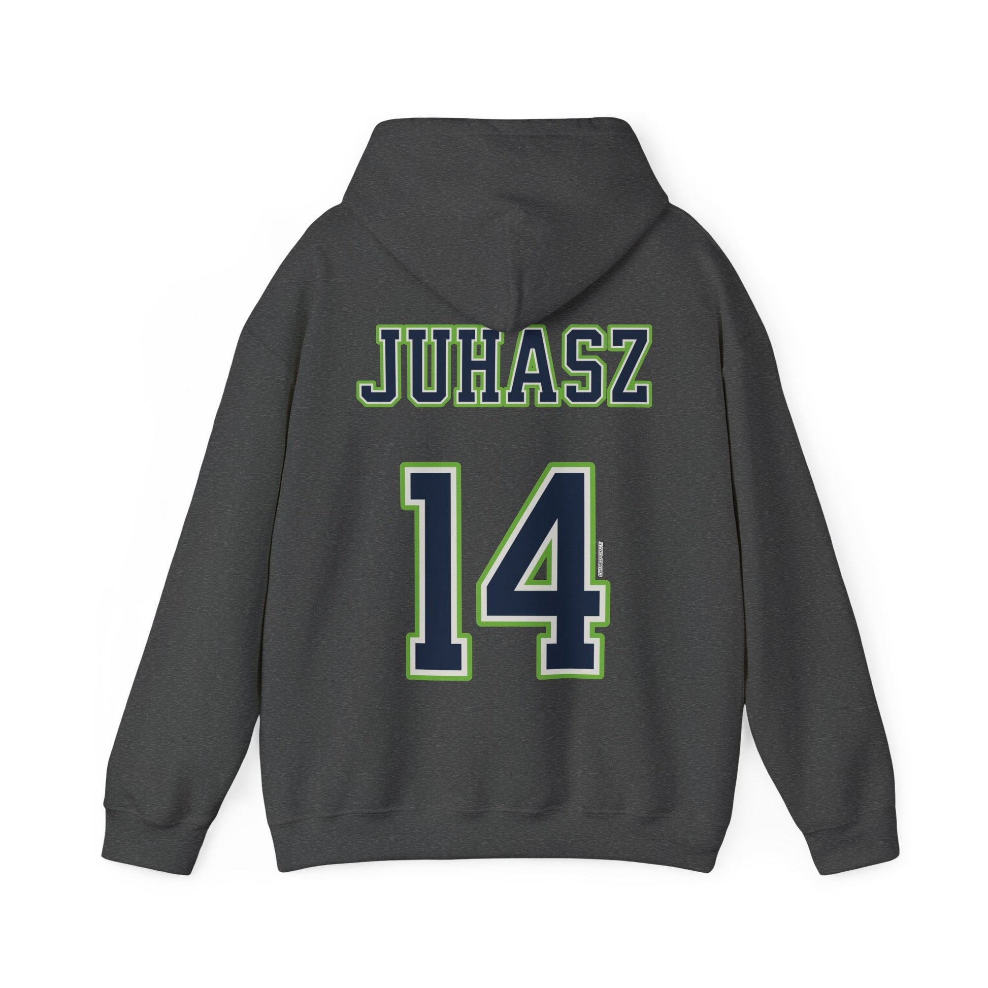 Dorka Juhasz Lynx Unisex Jersey Hoodie in Dark Heather | Chix Sports