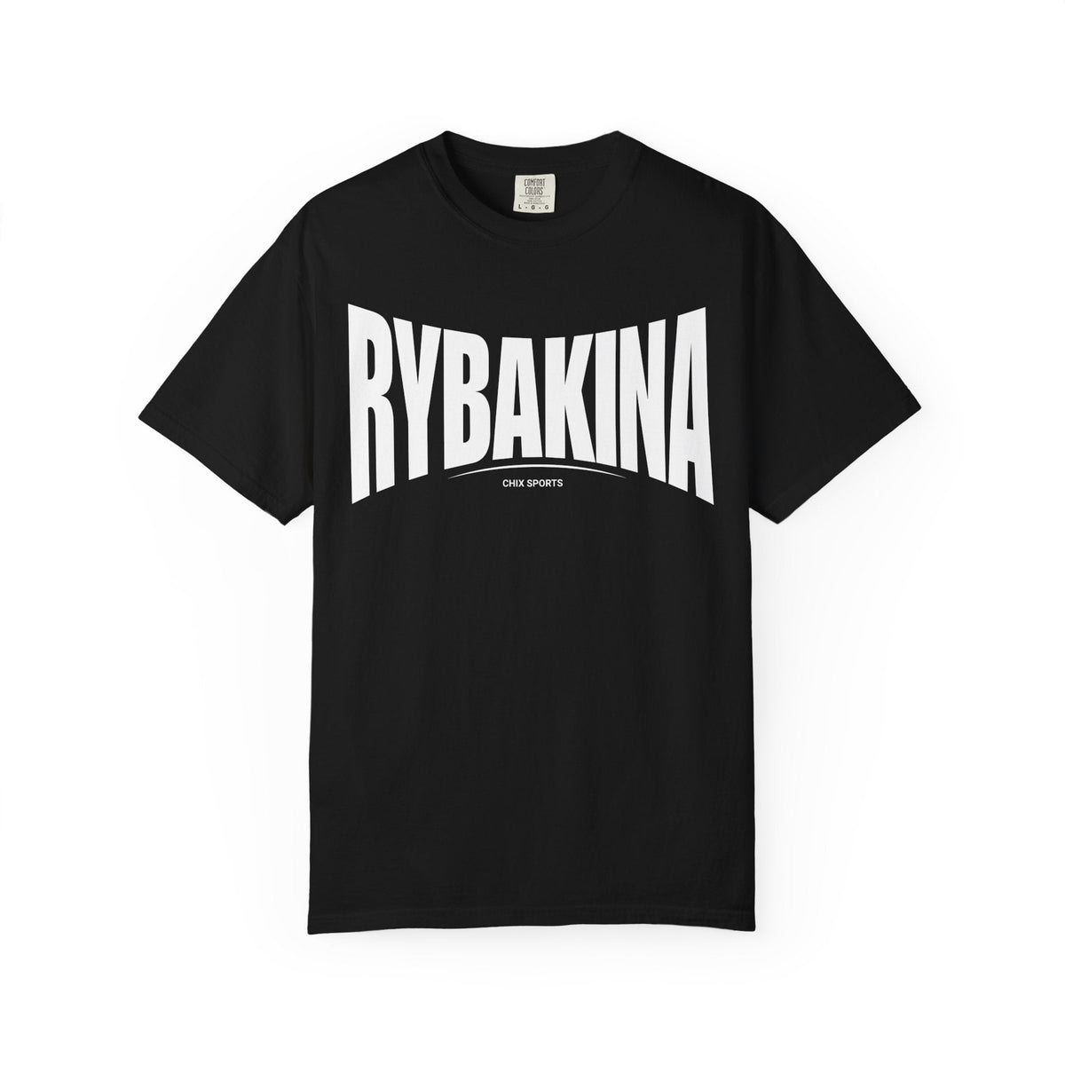 Elena Rybakina Premium Unisex Fan Shirt in Black | Chix Sports