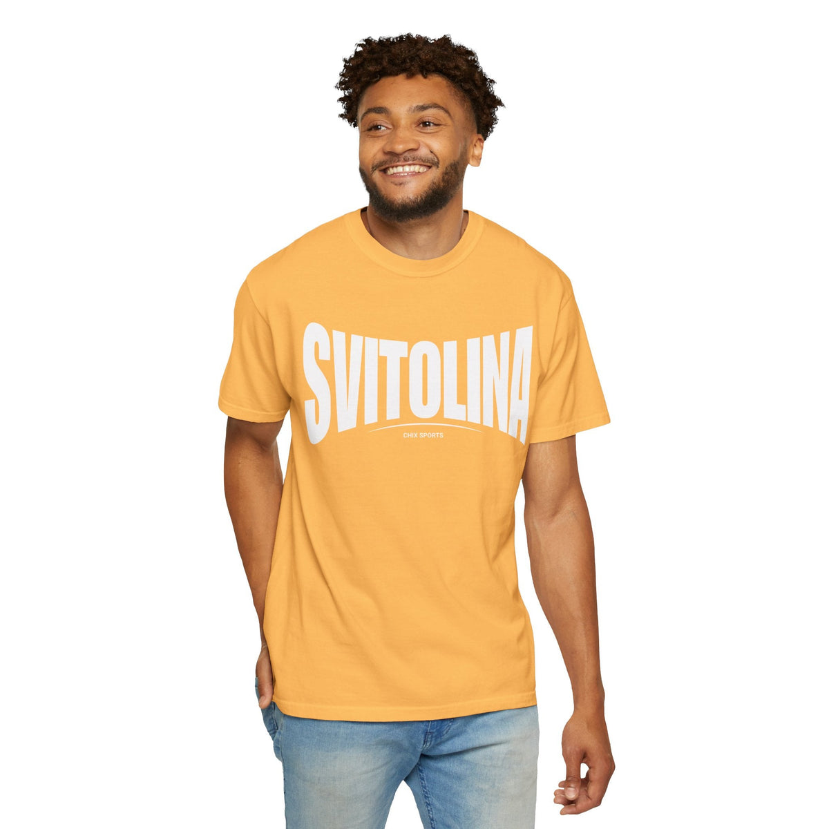 Elina Svitolina Premium Unisex Fan Shirt in Red | Chix Sports
