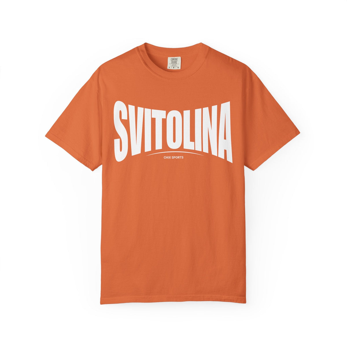 Elina Svitolina Premium Unisex Fan Shirt in Red | Chix Sports