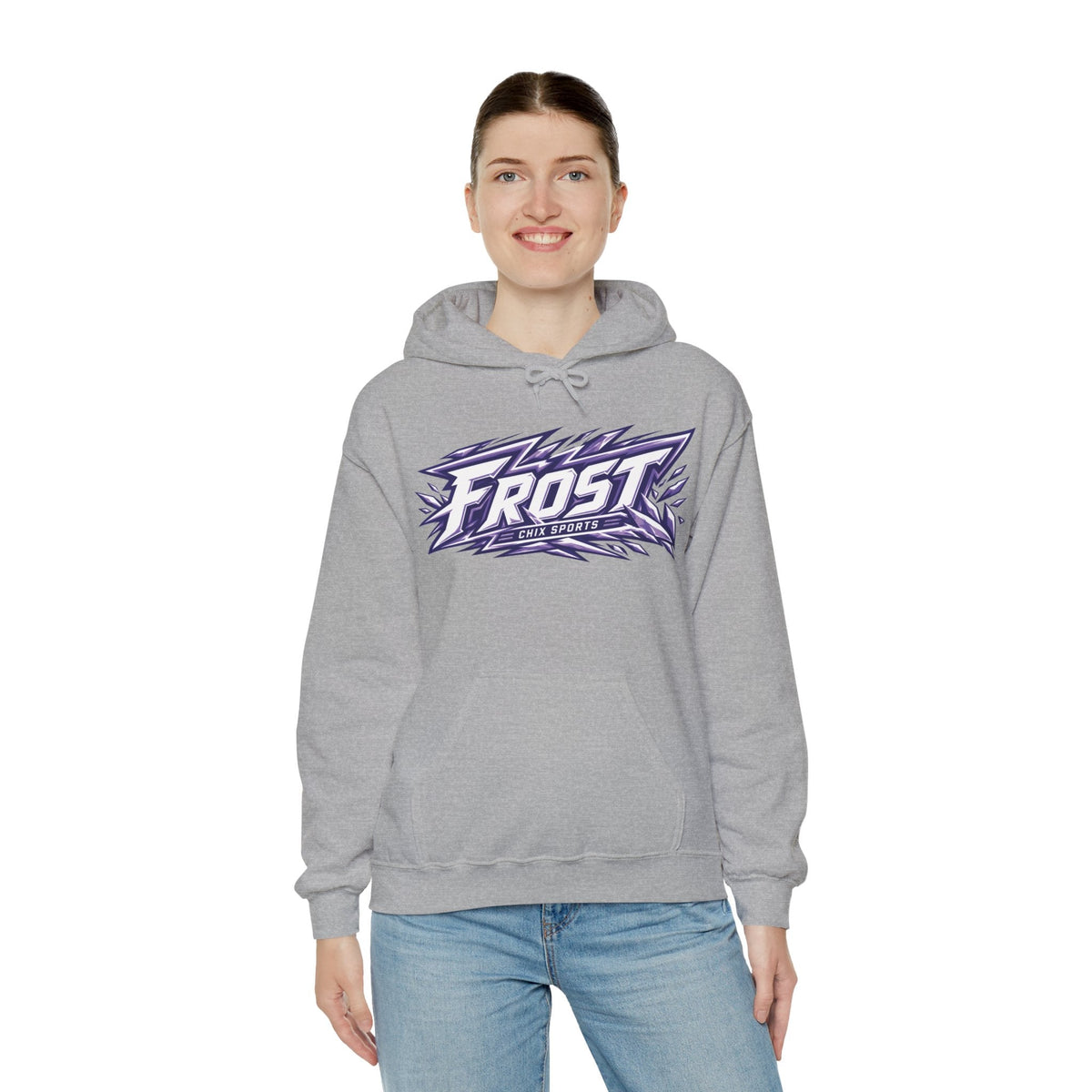 Elizabeth Giguere Frost Heavy Hoodie in Sand | Chix Sports