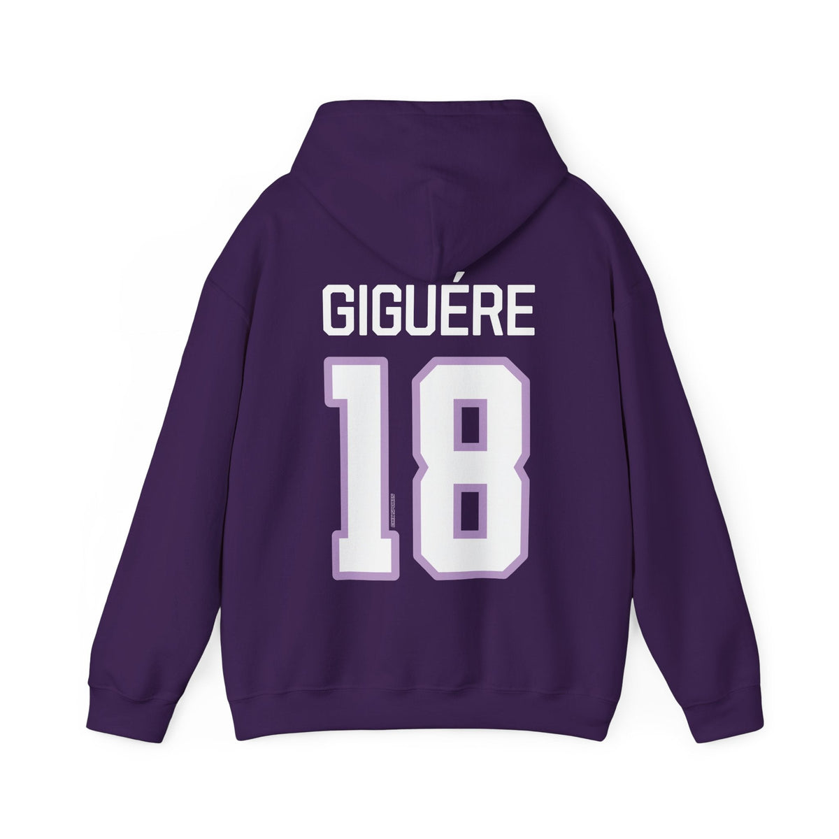 Elizabeth Giguere Frost Heavy Hoodie in Purple | Chix Sports