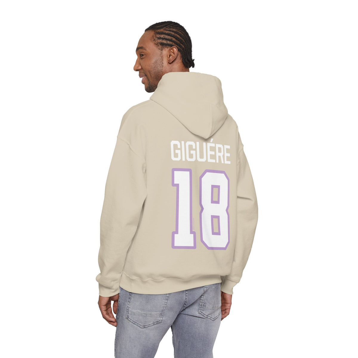 Elizabeth Giguere Frost Heavy Hoodie in Sand | Chix Sports