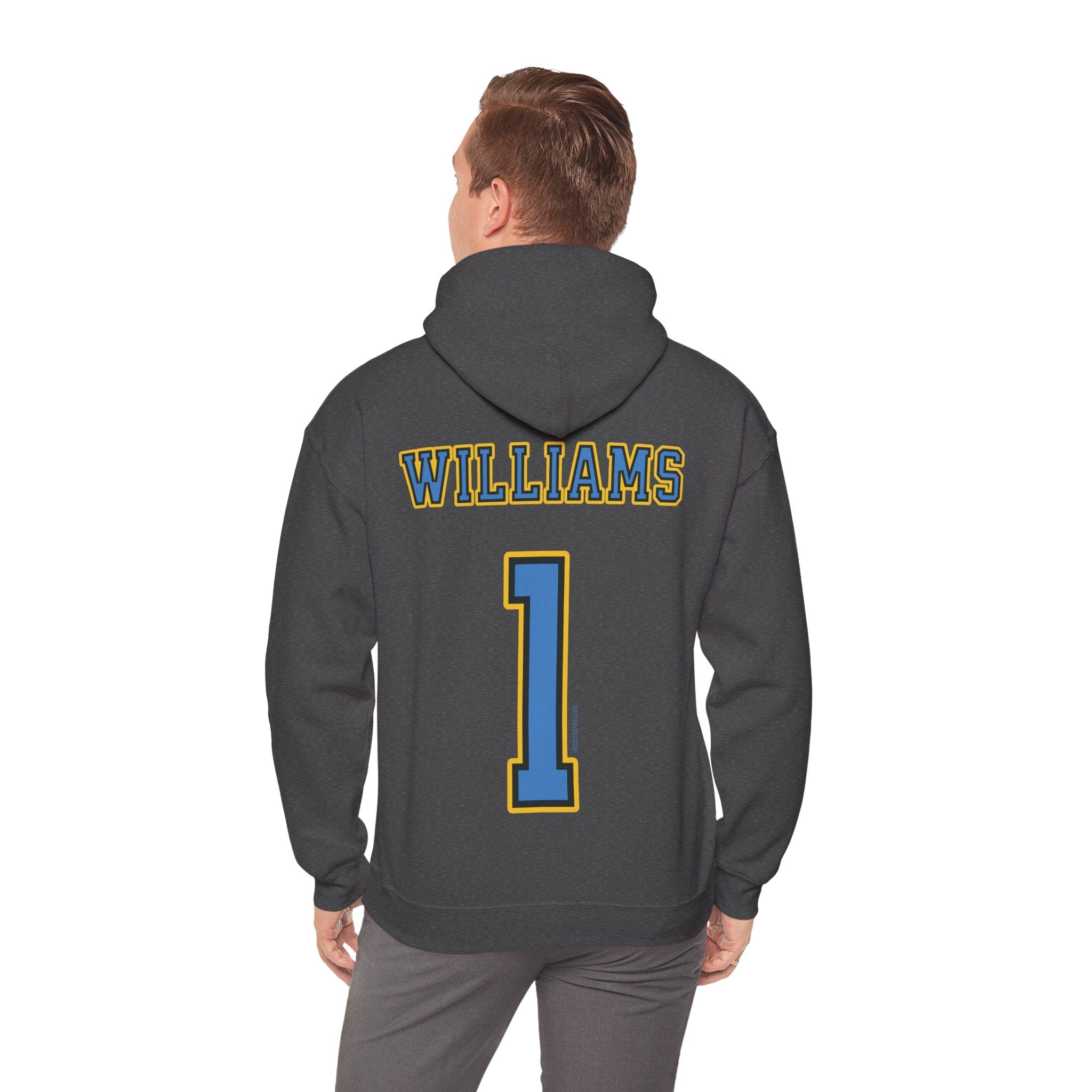 Elizabeth Williams Sky Unisex Jersey Hoodie | Chix Sports