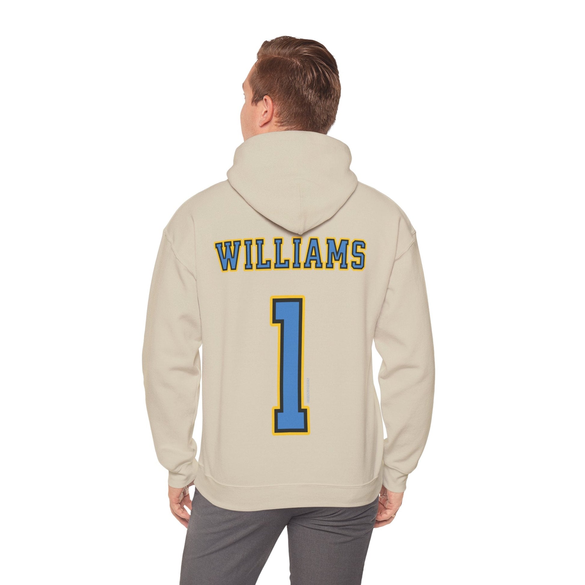 Elizabeth Williams Sky Unisex Jersey Hoodie | Chix Sports