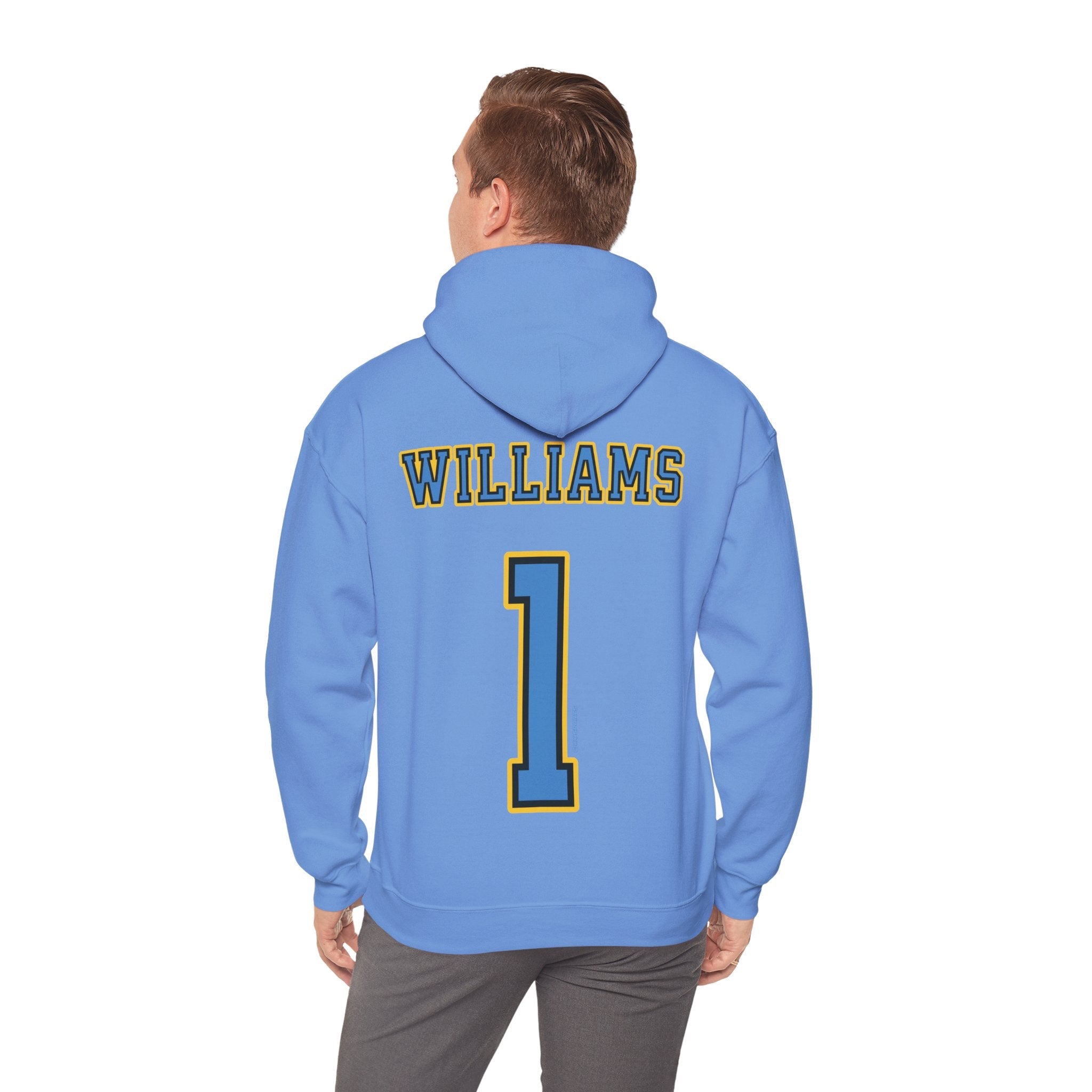 Elizabeth Williams Sky Unisex Jersey Hoodie | Chix Sports