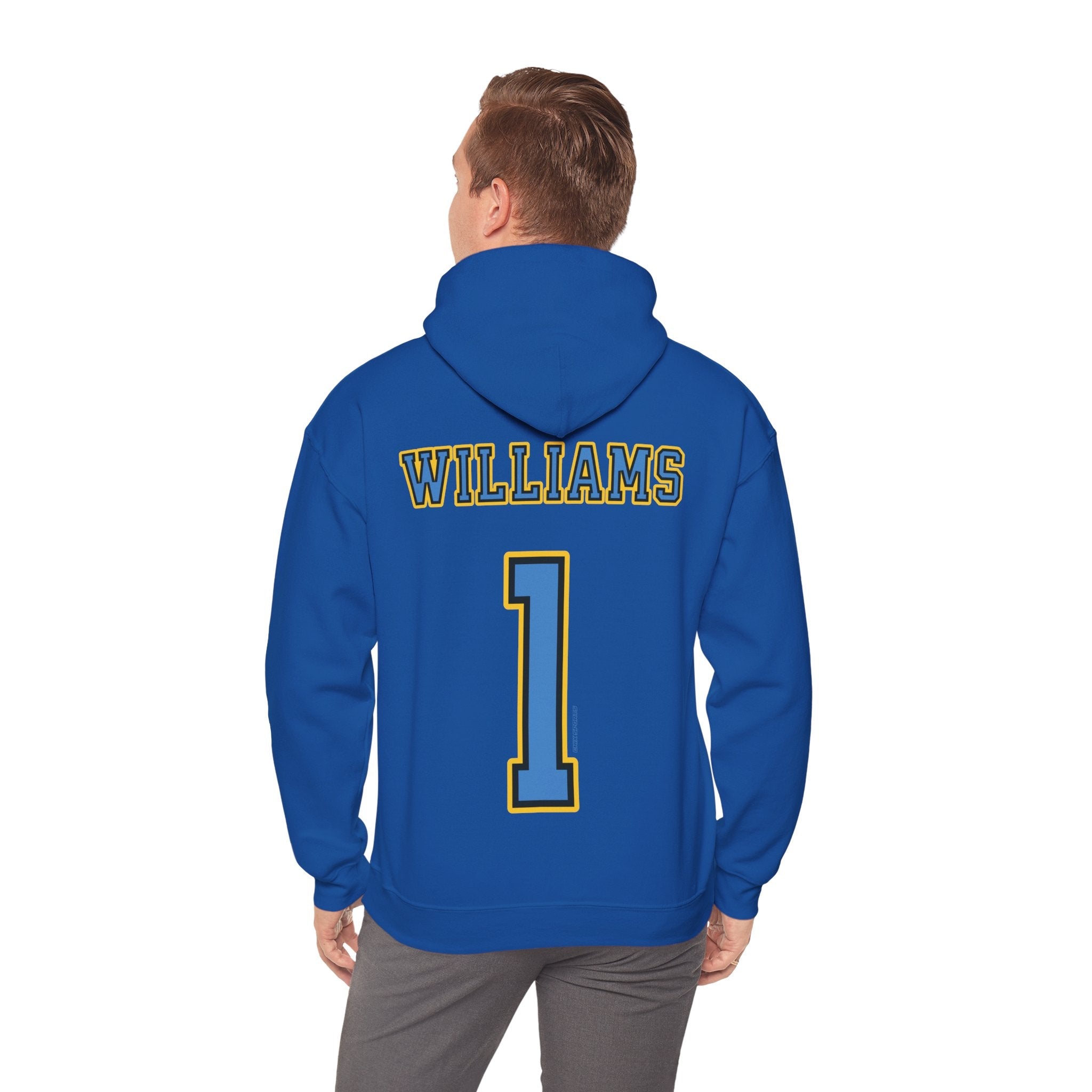 Elizabeth Williams Sky Unisex Jersey Hoodie | Chix Sports