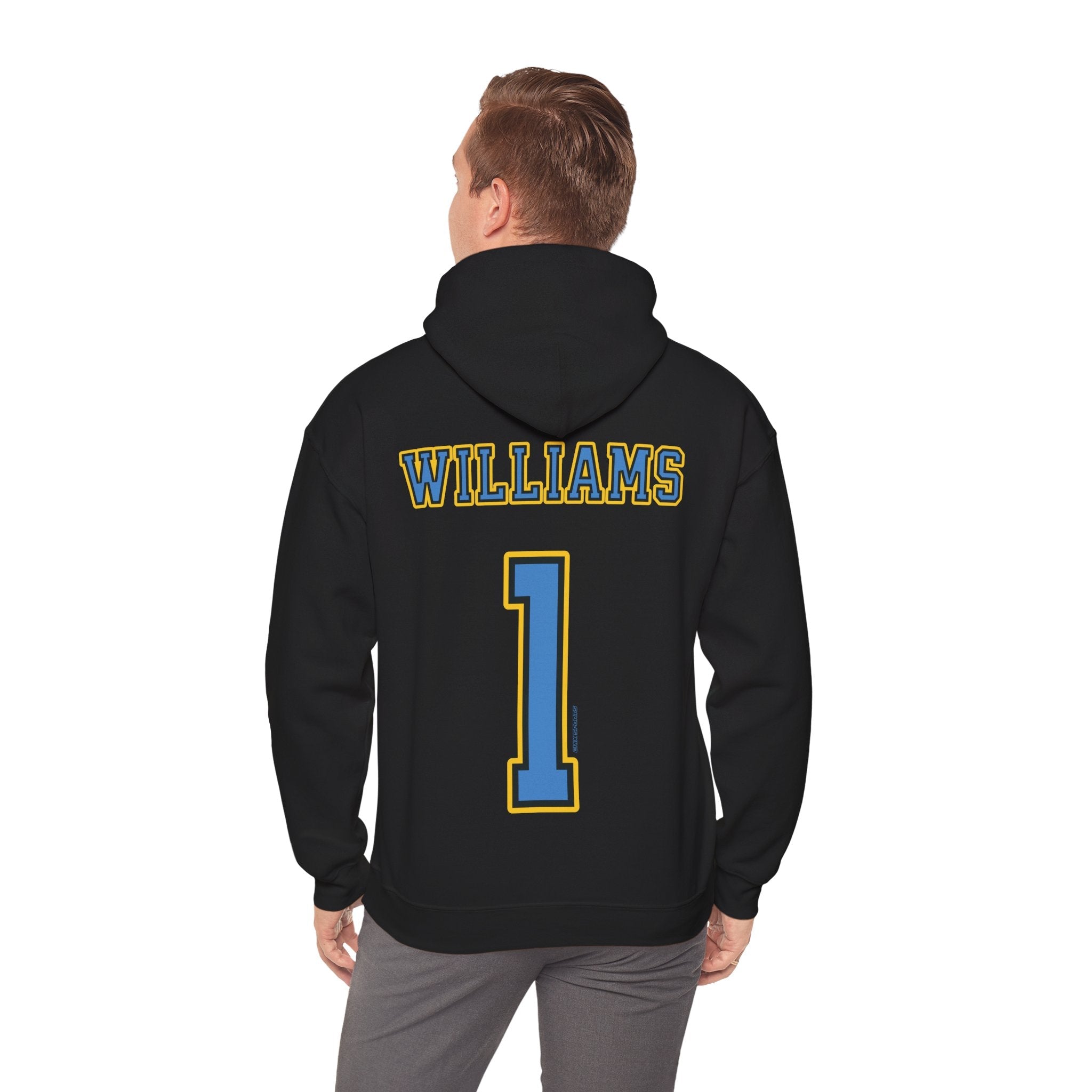 Elizabeth Williams Sky Unisex Jersey Hoodie | Chix Sports