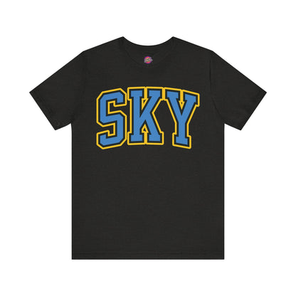 Elizabeth Williams Sky Unisex Jersey T-shirt | Chix Sports